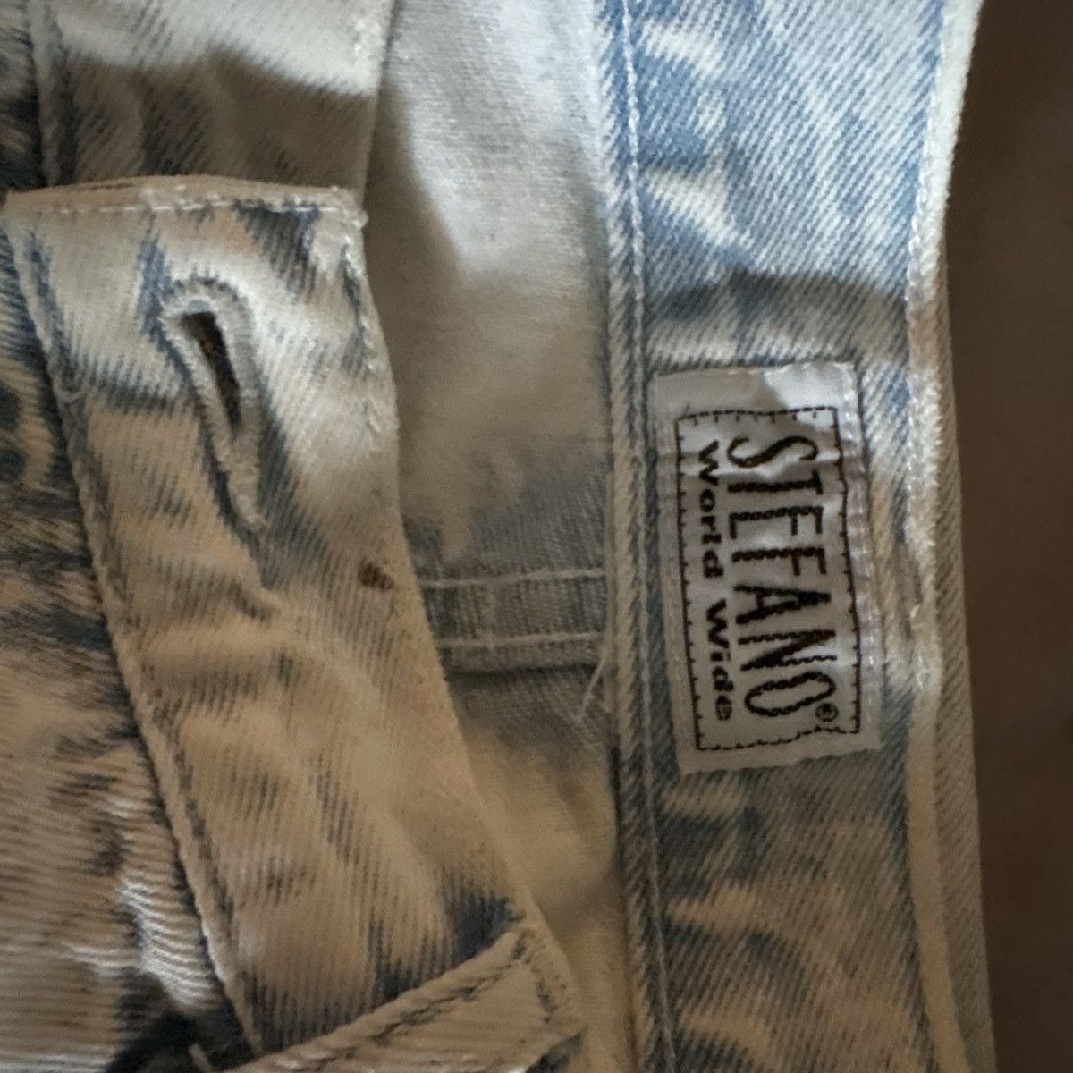 Other STEFANO WHITE WASHED JEANS Size US 32 / EU 48 - 3 Thumbnail