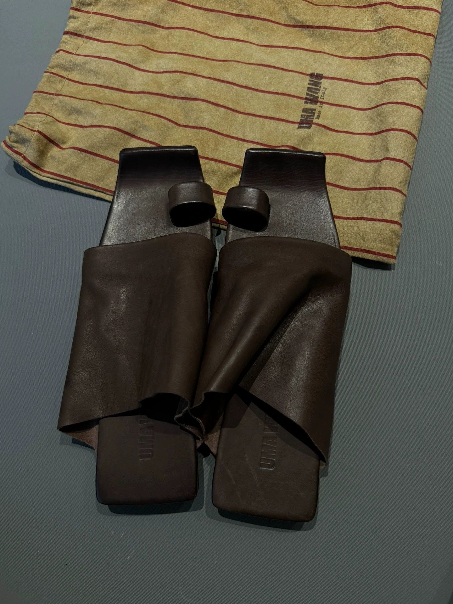 Uma Wang UMA WANG Camel Geta 40 New Size US 9.5 / IT 39.5 - 4 Thumbnail