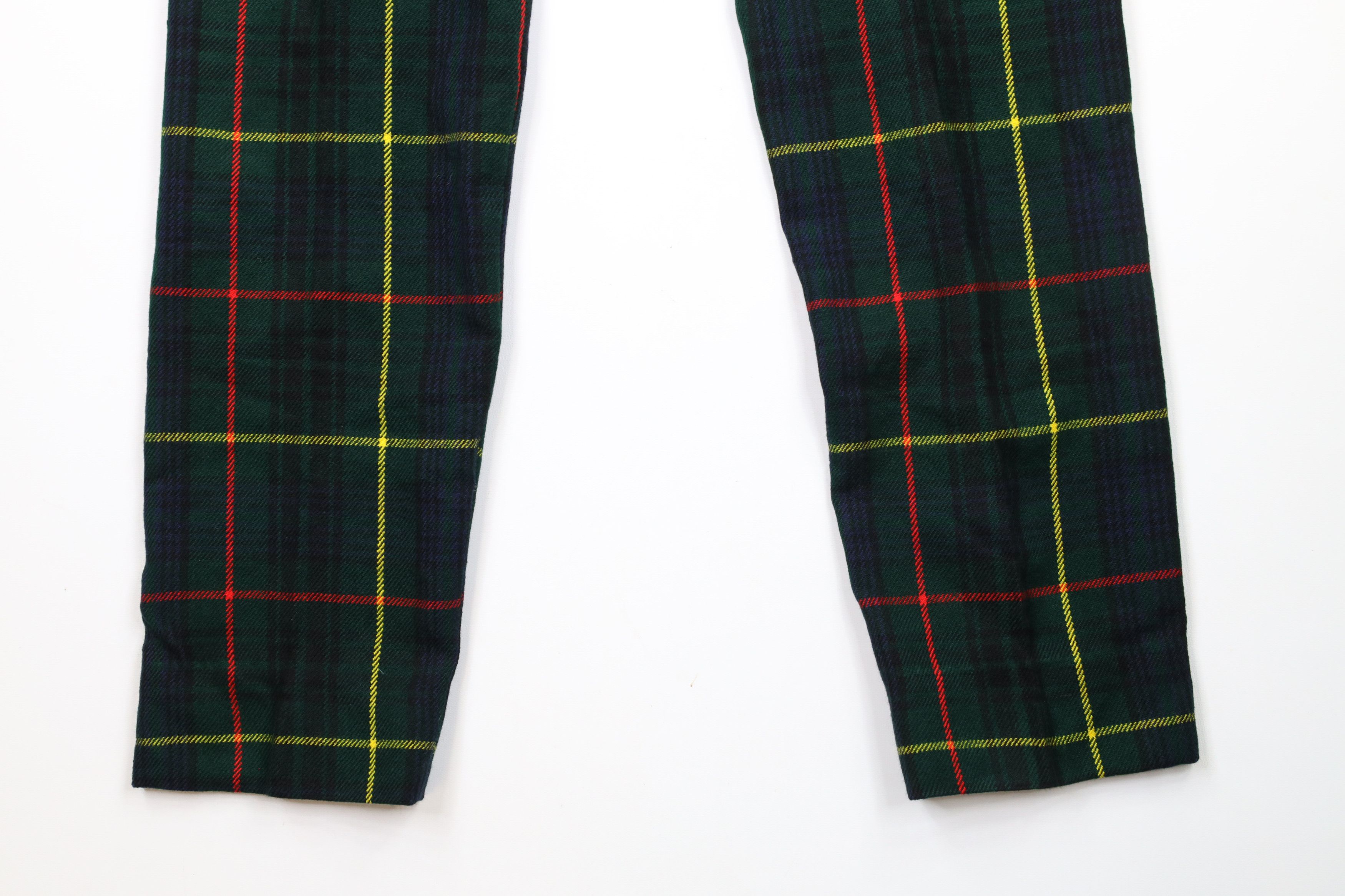 Vintage Vintage 90s Streetwear Knit Golf Chino Pants Rainbow Plaid Size US 36 / EU 52 - 13 Thumbnail