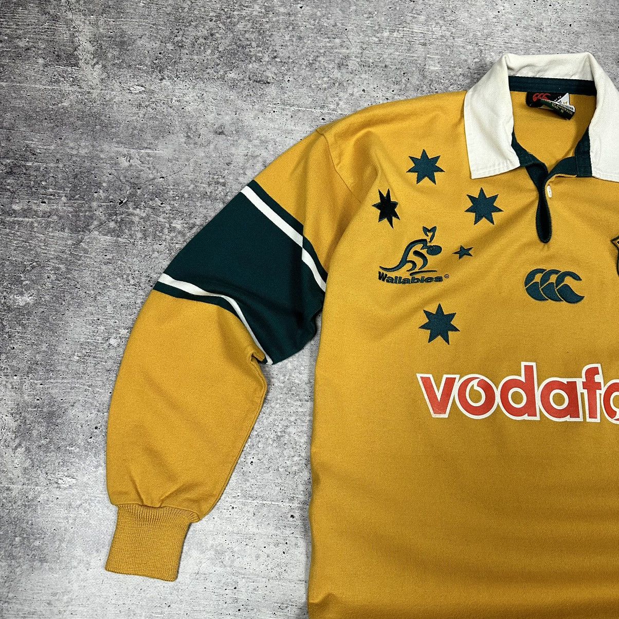 Canterbury of New Zealand Rare 00s Australia Wallabies Canterbury Rugby Union Jersey Size US M / EU 48-50 / 2 - 2 Thumbnail