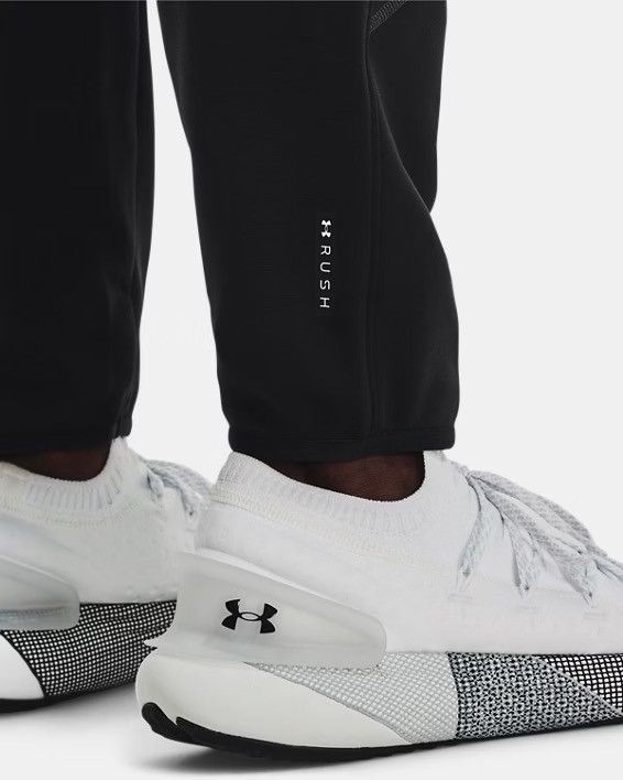Under Armour Under Armour Men's UA Rush Fleece Pants Black Size US 32 / EU 48 - 5 Thumbnail