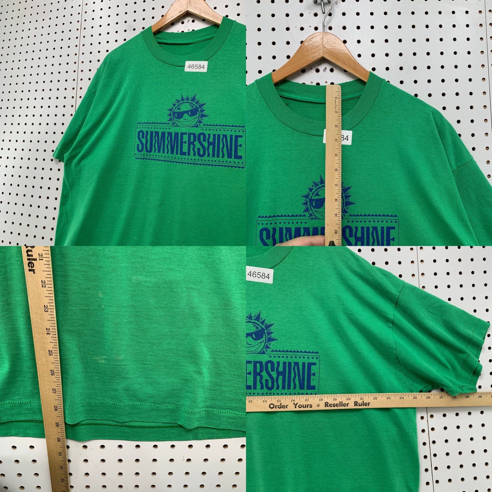 Vintage VINTAGE Shirt Mens XL Green Summer Shine Short Sleeve Made USA Shirt Mens XL Green Summer Shine Short Sleeve Vintage 80s 90s Size US XL / EU 56 / 4 - 8 Thumbnail
