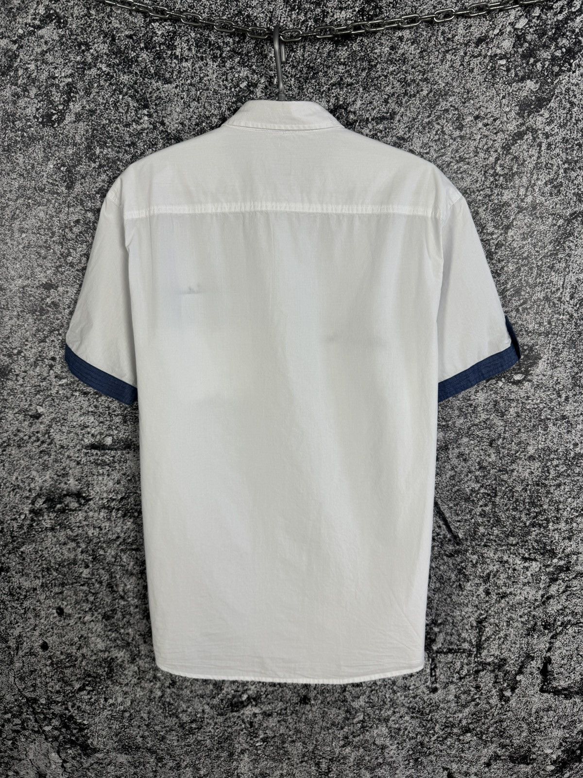 Carlo Colucci Carlo Colucci Short Sleeve Shirt Button Up Sailing Crew XL Size US XL / EU 56 / 4 - 11 Thumbnail