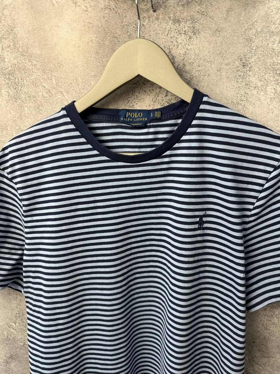 Polo Ralph Lauren Polo Ralph Lauren T-Shirt Striped Streetwear Custom Slim Fit Size US L / EU 52-54 / 3 - 5 Thumbnail