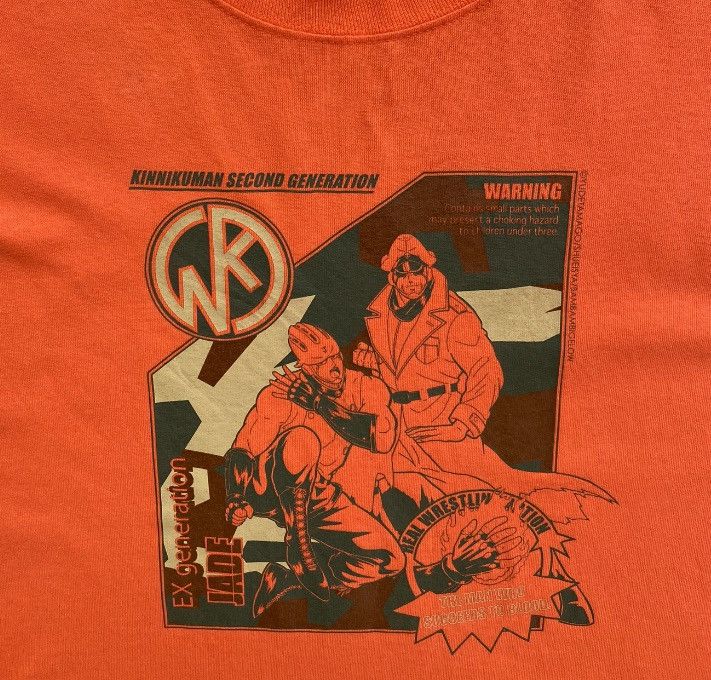 Anime Rare🔥Vintage kinnikuman second generation Anime Tee Size US XL / EU 56 / 4 - 3 Thumbnail