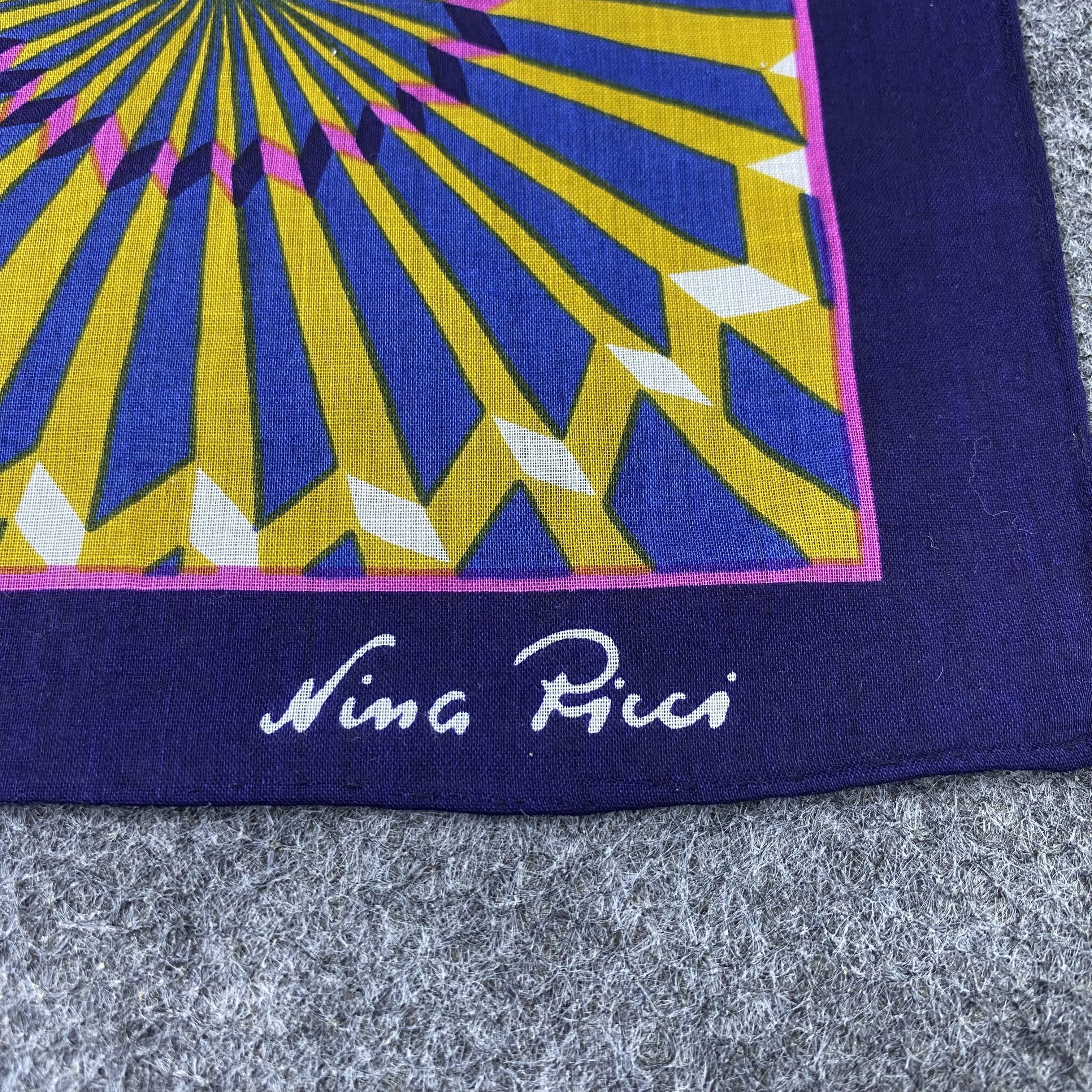 Nina Ricci Nina Ricci Handkerchief Neckerchief Bandana-B2000 Size ONE SIZE - 7 Thumbnail