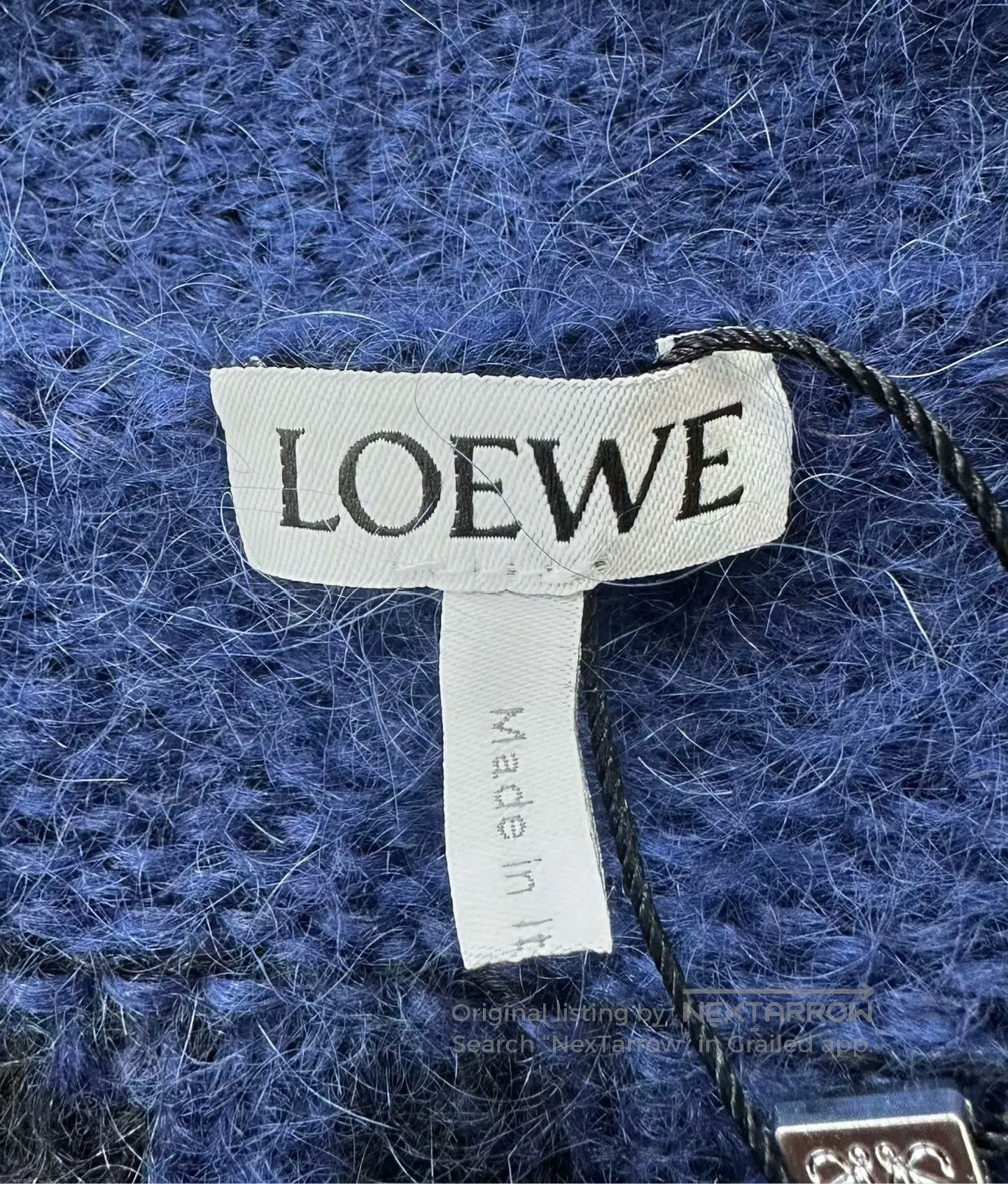 Loewe Loewe Blue Polar Bear Wool Knit Cardigan| Size US S / EU 44-46 / 1 - 4 Thumbnail