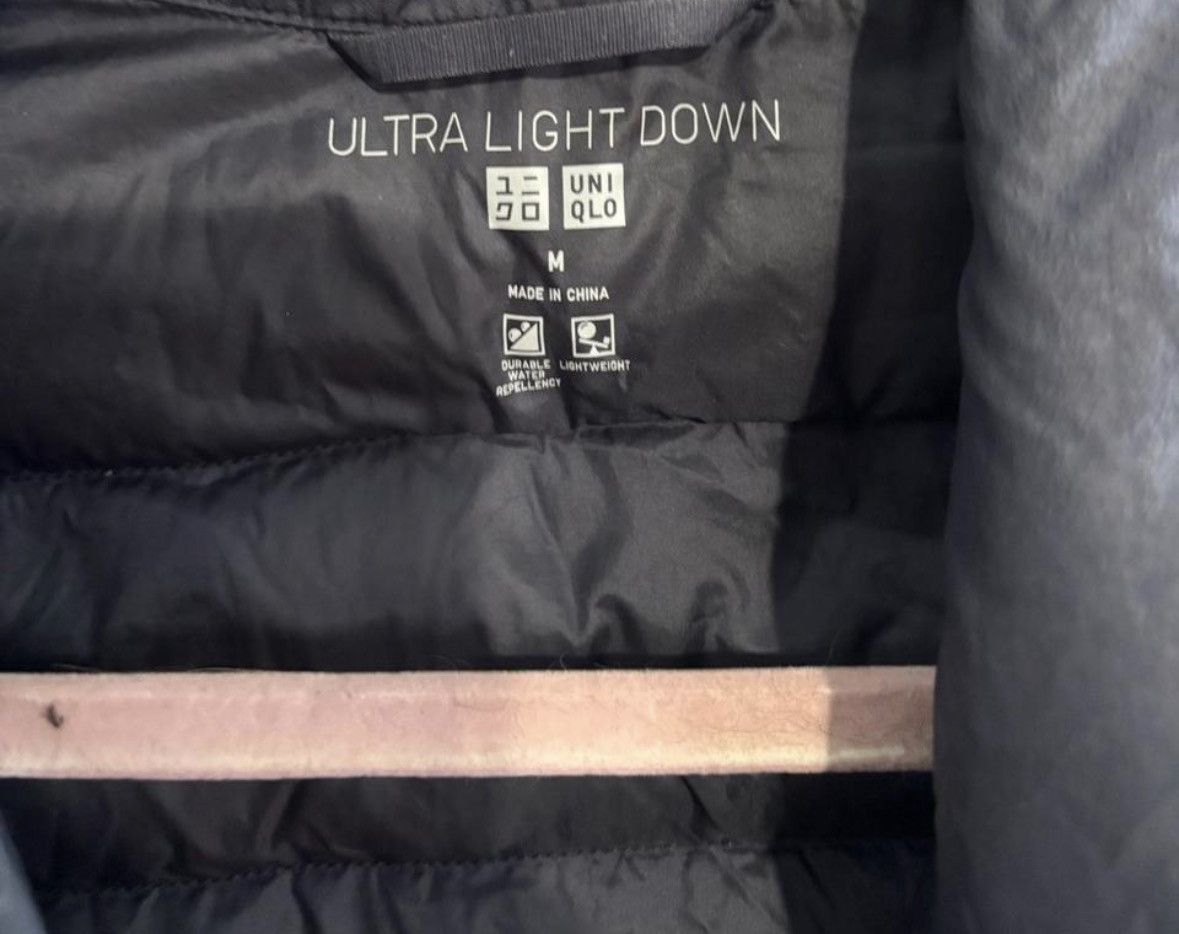 Uniqlo UNI-QLO Ultra Light Down Navy Blue Puffer Jacket Size Size US M / EU 48-50 / 2 - 4 Thumbnail