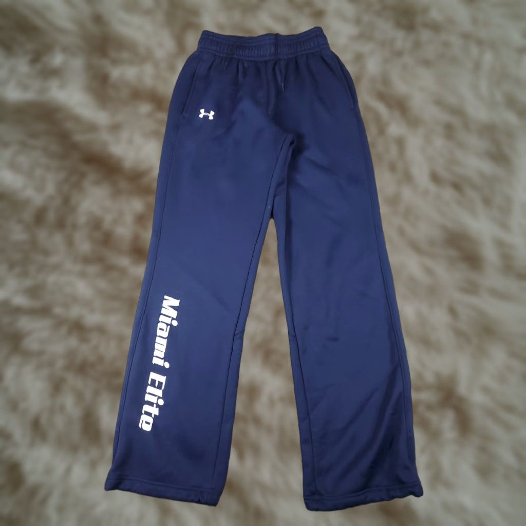 Under Armour Under Armour Pants Adult Size XS Blue Running Track Joggers Sweatpants Size US 27 - 1 Thumbnail