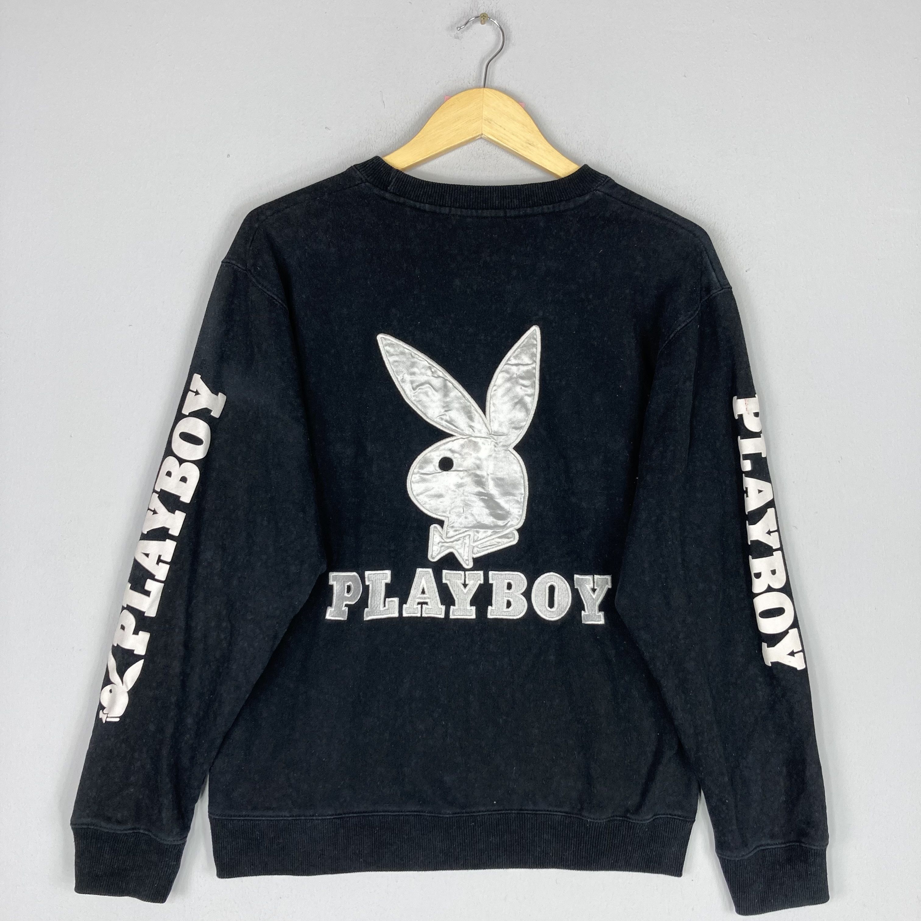 Playboy Vintage PLAYBOY Big Bunny Logo Crewneck Sweatshirt Size US L / EU 52-54 / 3 - 1 Thumbnail