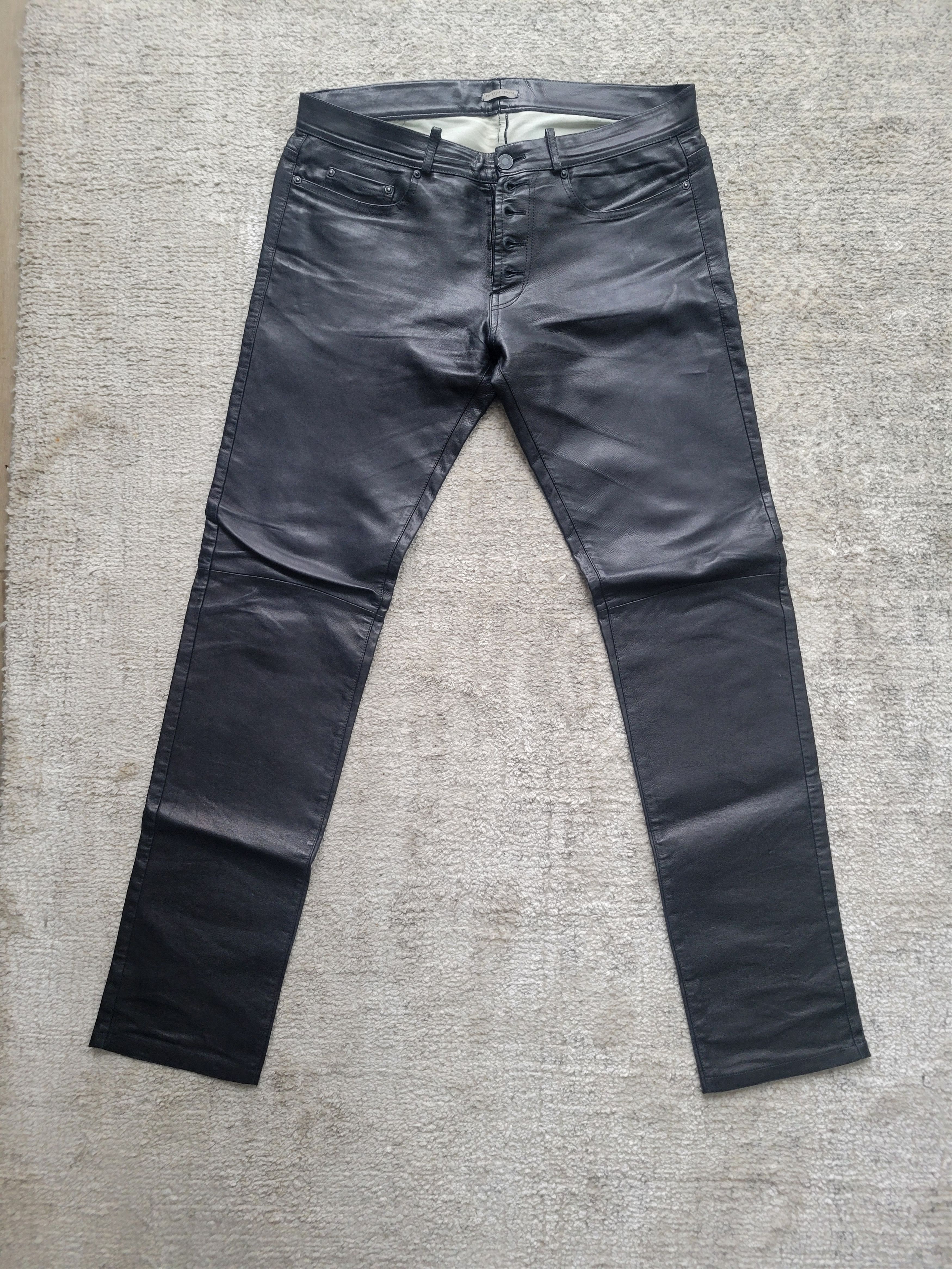 Bottega Veneta Leather pants Size US 32 / EU 48 - 5 Thumbnail