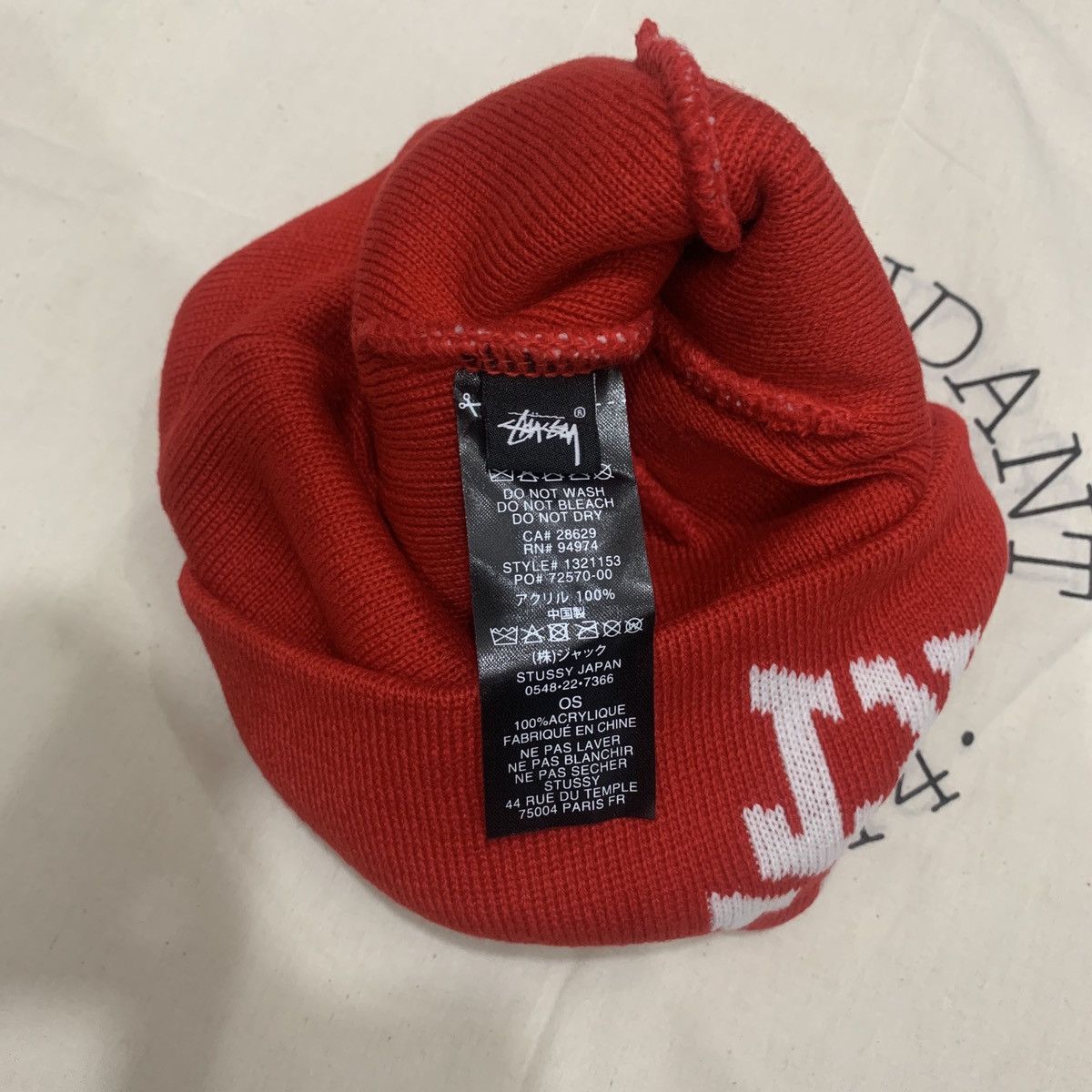 Stussy Stussy sport jacquard skullcap Size ONE SIZE - 4 Thumbnail