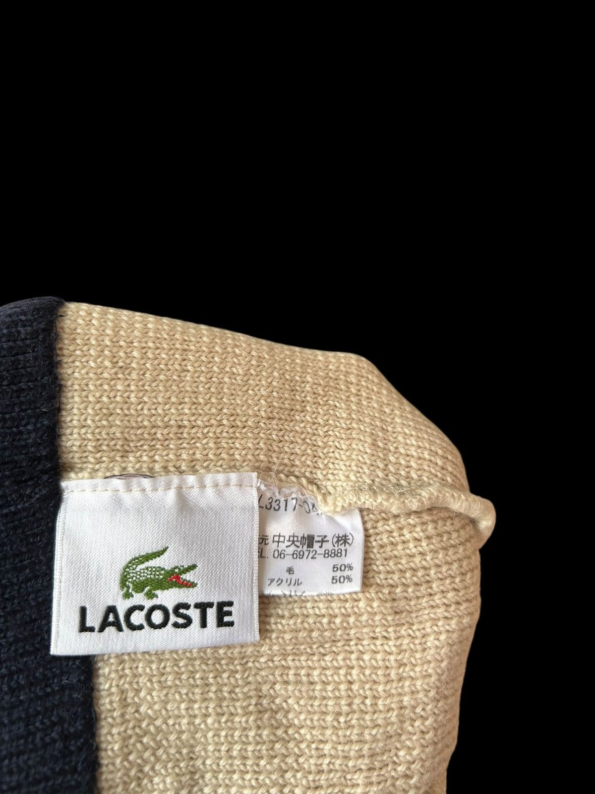 Lacoste Vintage Lacoste Beanie Hats Size ONE SIZE - 6 Thumbnail