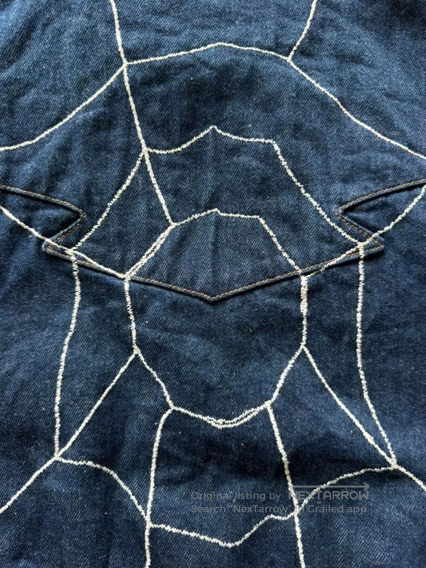 Kapital Kapital Spider Web Denim Jacket. Size US L / EU 52-54 / 3 - 6 Thumbnail