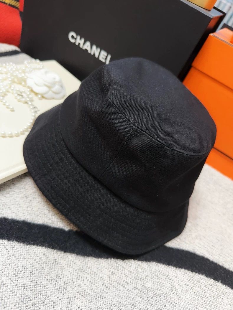 Chanel Chanel SizeM 23p popular black fisherman's hat Size ONE SIZE - 3 Thumbnail