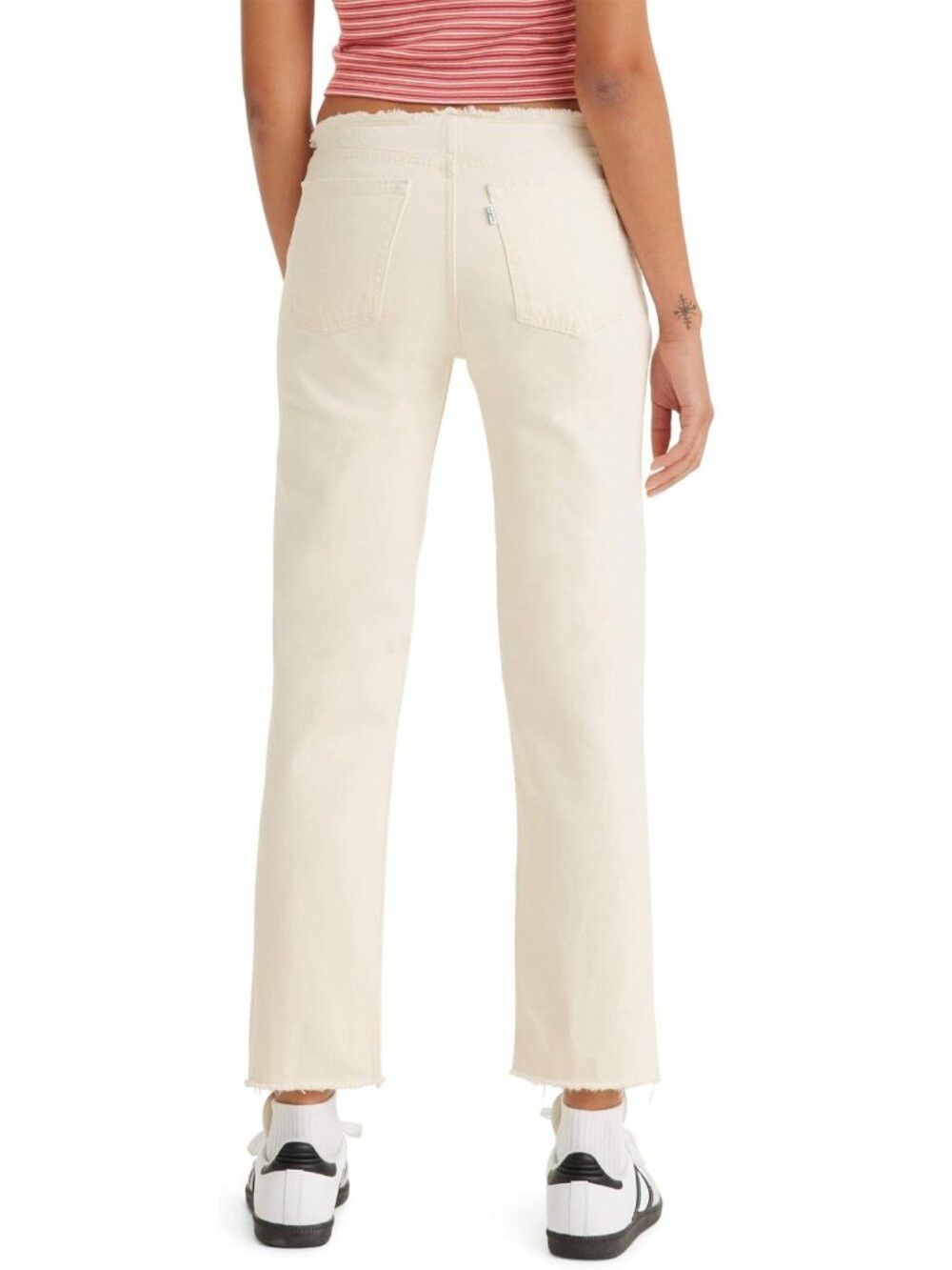 Levi's NWT New Levi's Wedgie Straight Leg Ripped Waistband Jeans I Size 30" / US 8 / IT 44 - 2 Thumbnail