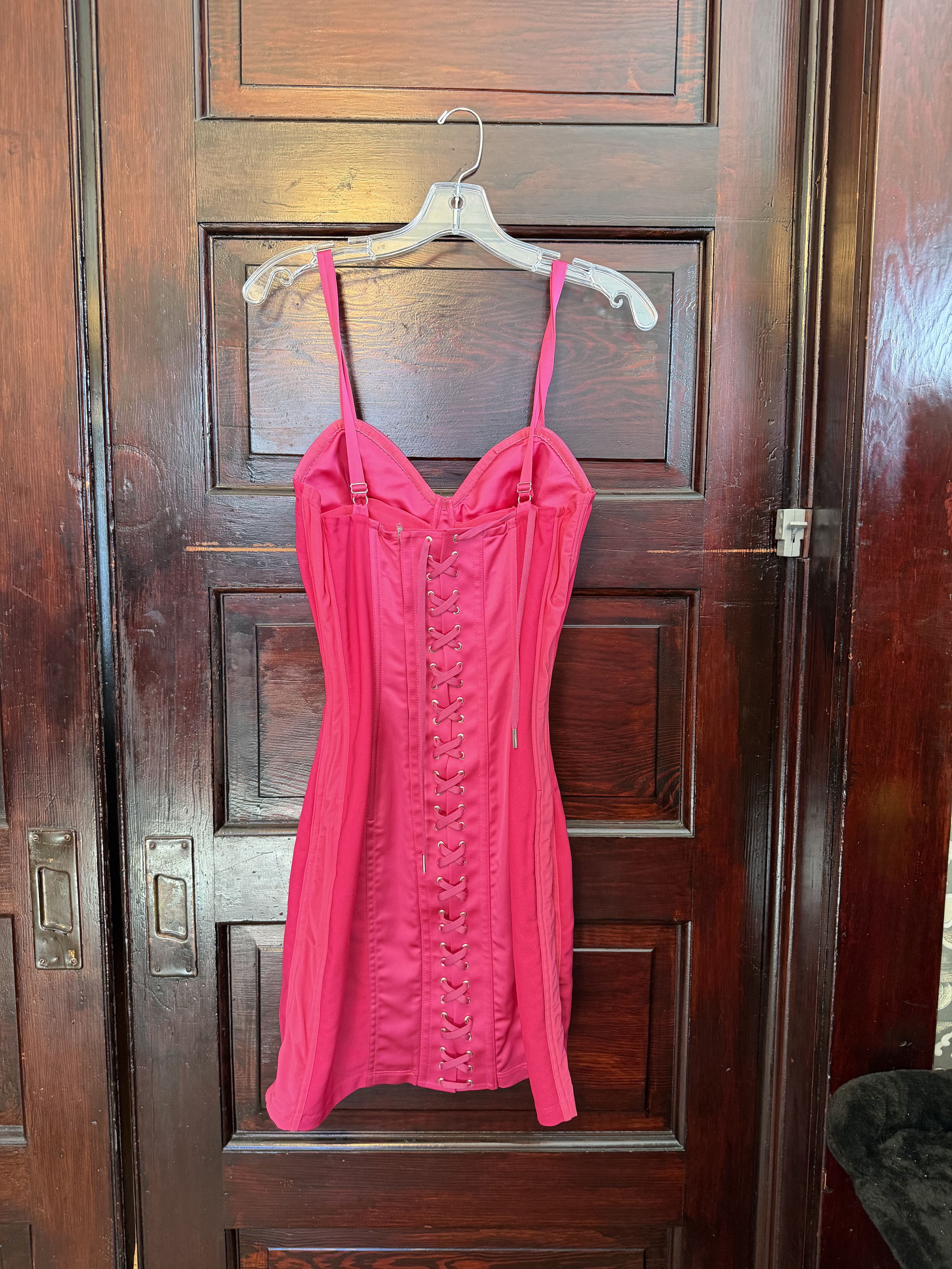 Jean Paul Gaultier Jean Paul Gaultier "Love Moi" Corset Mini Dress Size S / US 4 / IT 40 - 3 Thumbnail