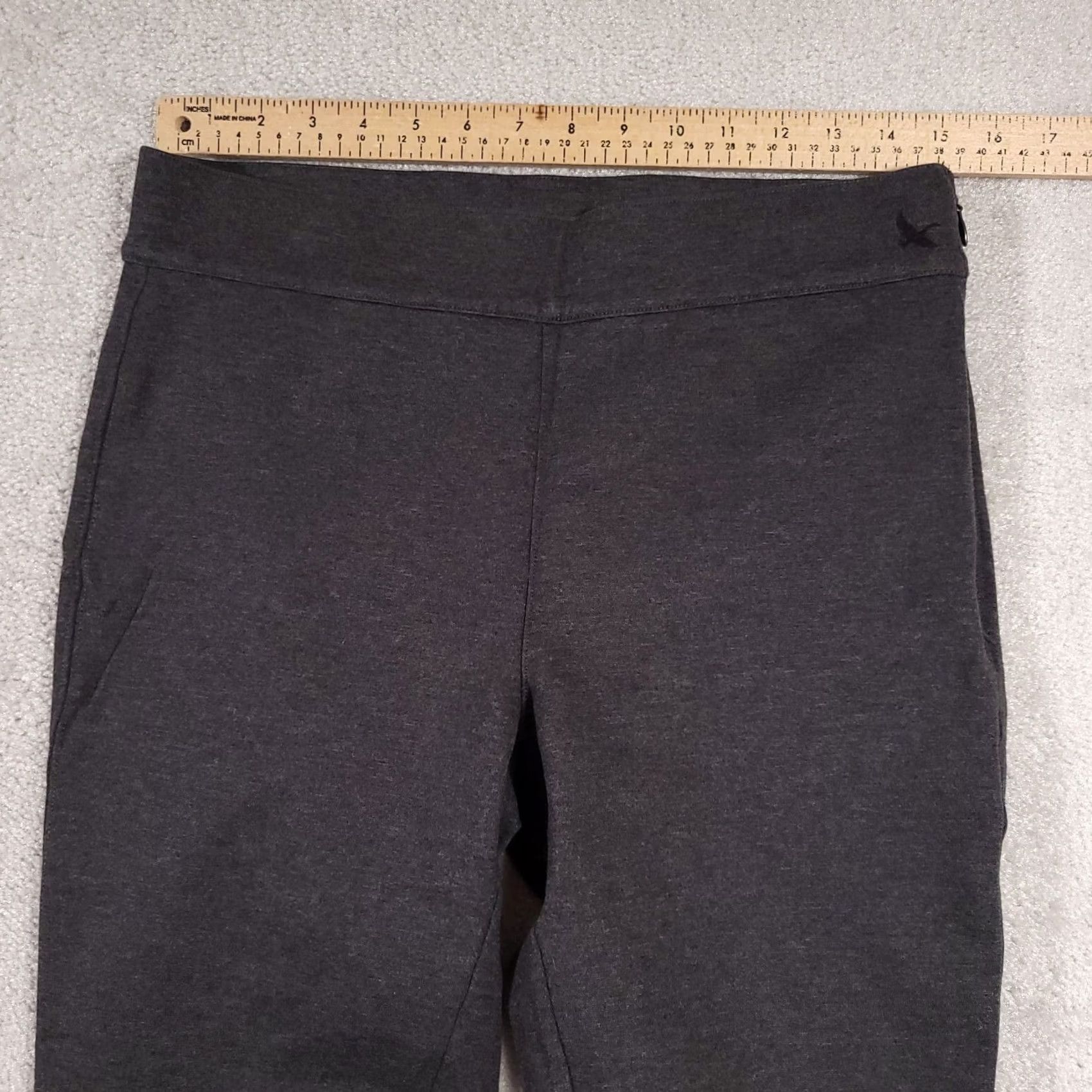 Eddie Bauer Eddie Bauer Pants Womens 8L Gray Trail Tight Ankle Leggings Side Zip Run Hike Size 30" / US 8 / IT 44 - 6 Thumbnail