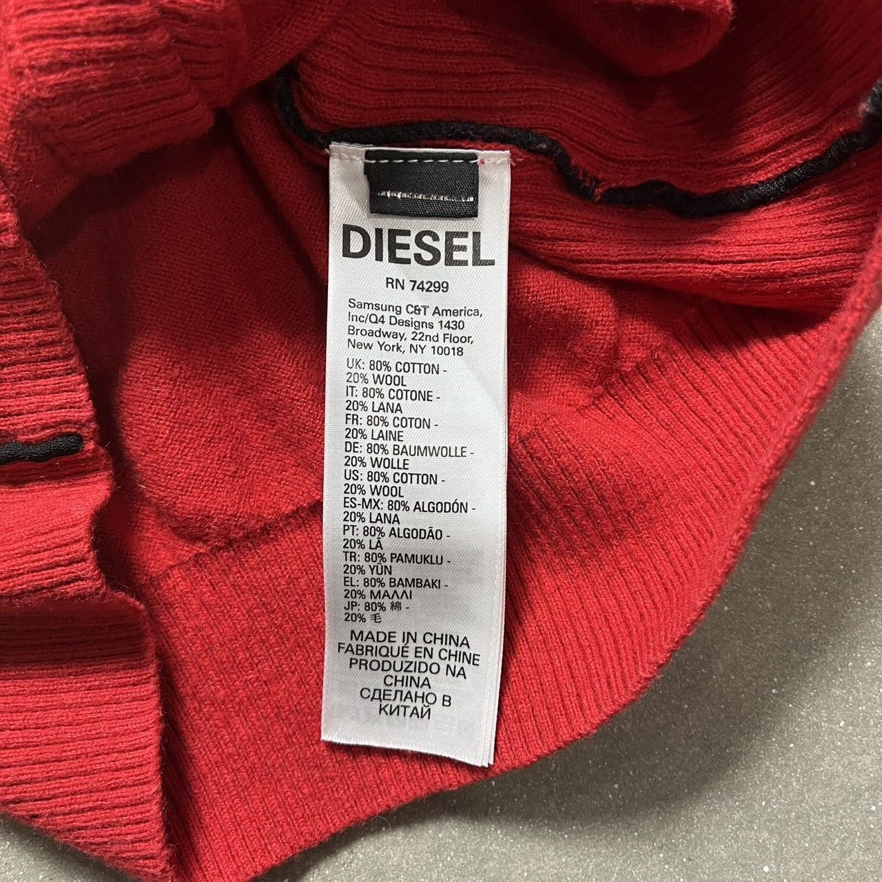 Diesel × Japanese Brand Diesel Cardigan Size M / US 6-8 / IT 42-44 - 6 Thumbnail