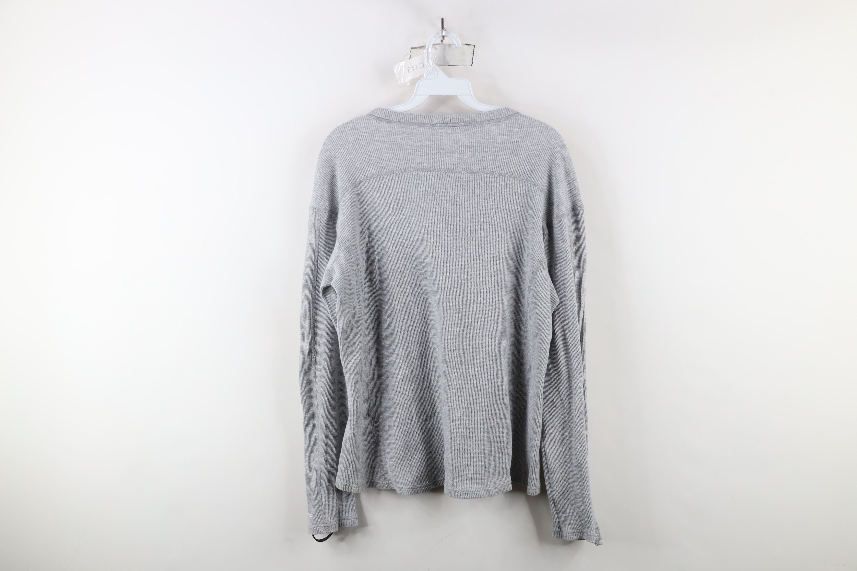Carhartt × Vintage Vintage Y2K Carhartt Thermal Waffle Knit Long Sleeve T-Shirt Size L / US 10 / IT 46 - 12 Thumbnail