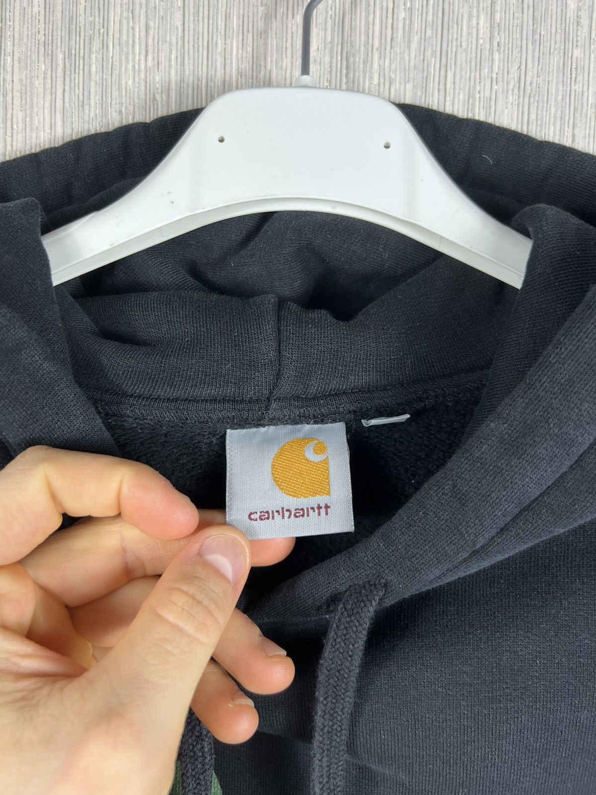Carhartt Vintage Carhartt hooded logo script sweat hoodie y2k retro Size US S / EU 44-46 / 1 - 14 Thumbnail