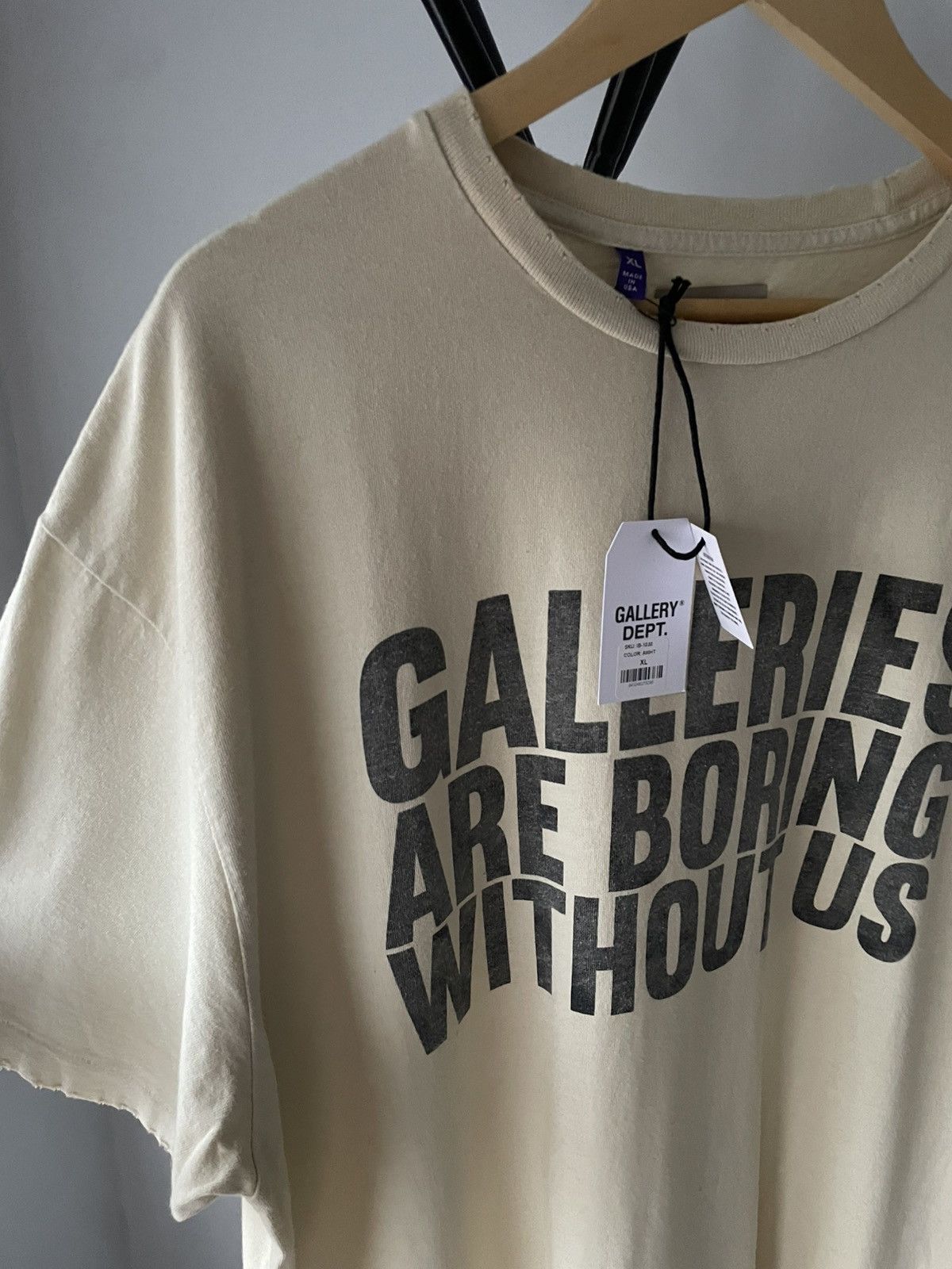 Gallery Dept. GALLERY DEPT. GALLERIES ARE BORING WITHOUT US⚡️ Size US XL / EU 56 / 4 - 4 Thumbnail