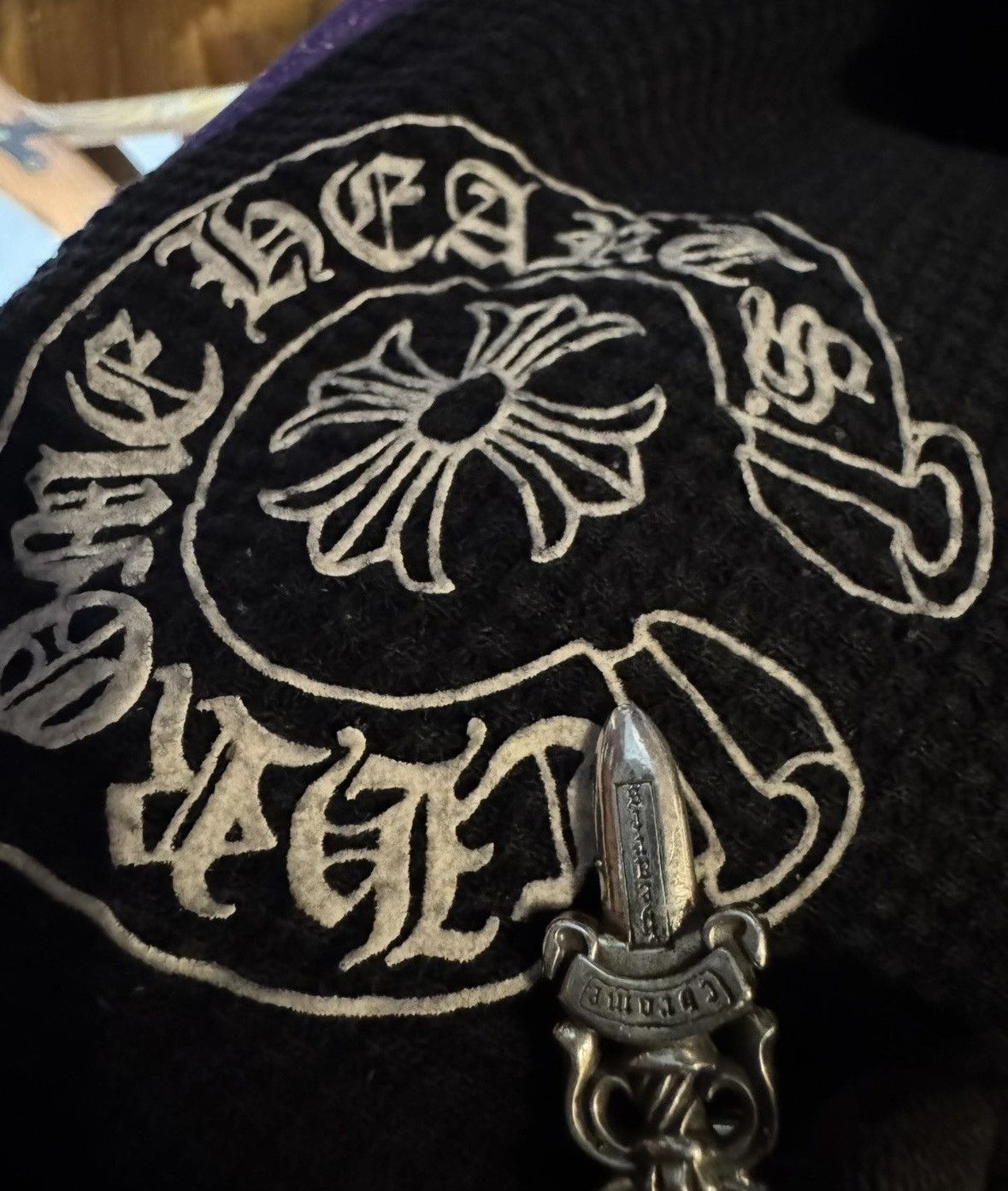Chrome Hearts Chrome hearts flag hoodie Size US L / EU 52-54 / 3 - 4 Thumbnail