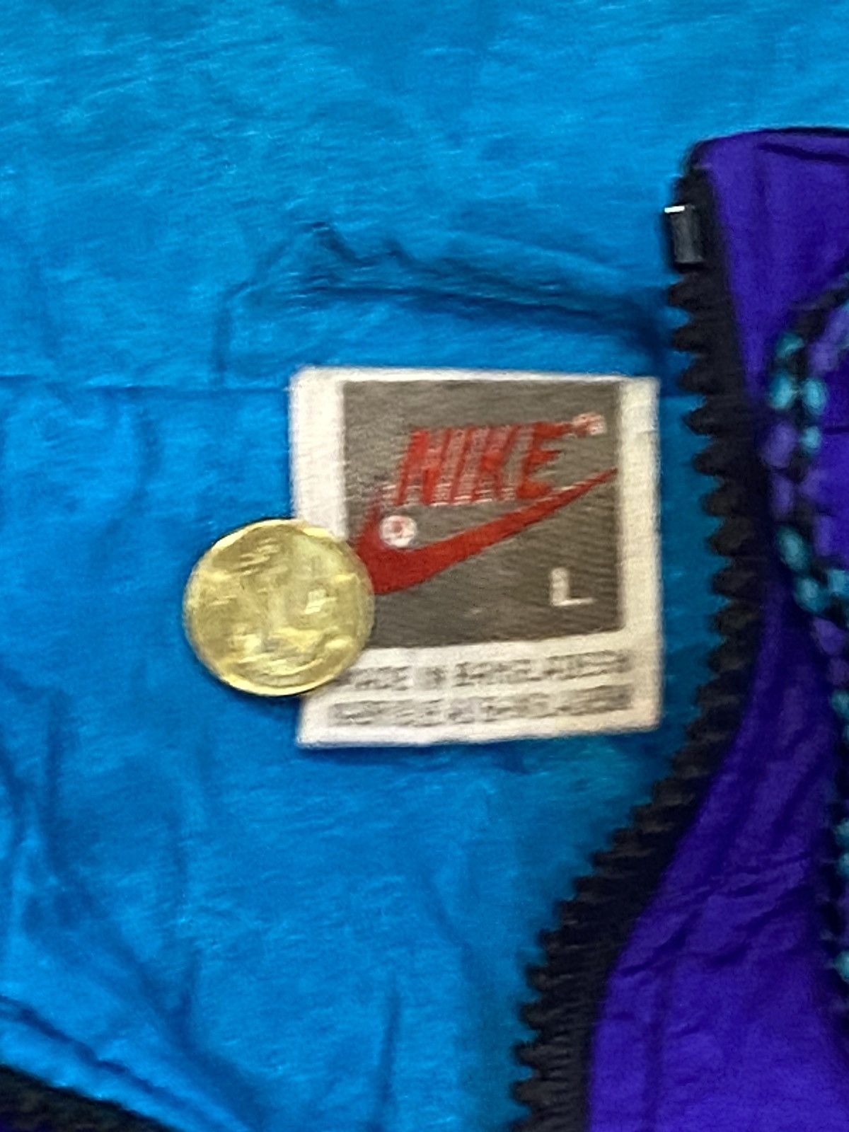 Nike × Vintage vintage nike windbreaker jacket L Size US L / EU 52-54 / 3 - 8 Thumbnail