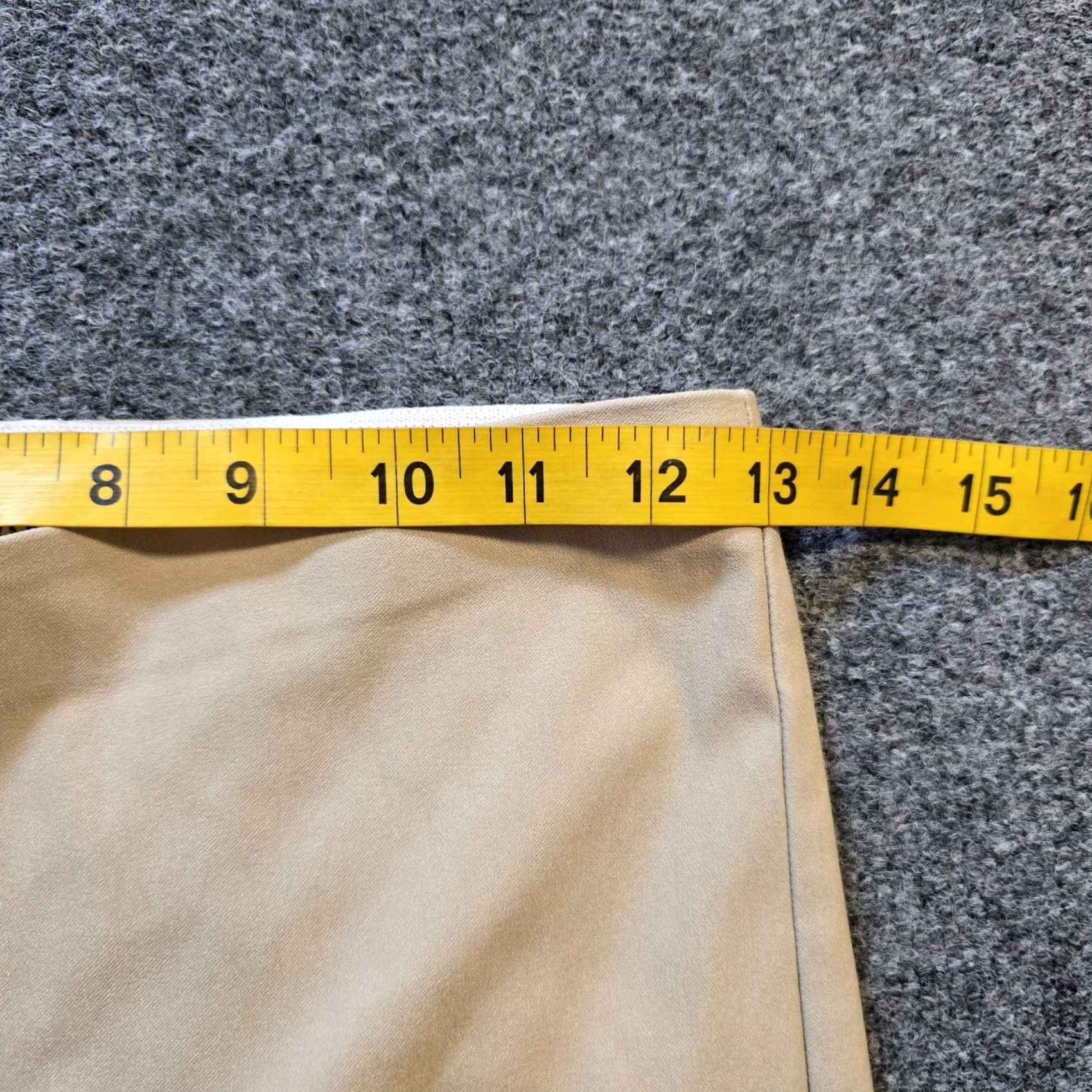 Vintage Sara Campbell Pants Womens XS Beige Capri Crop Tapered Stretch Casual Knit Vintage No Size 26" / US 2 / IT 38 - 5 Thumbnail