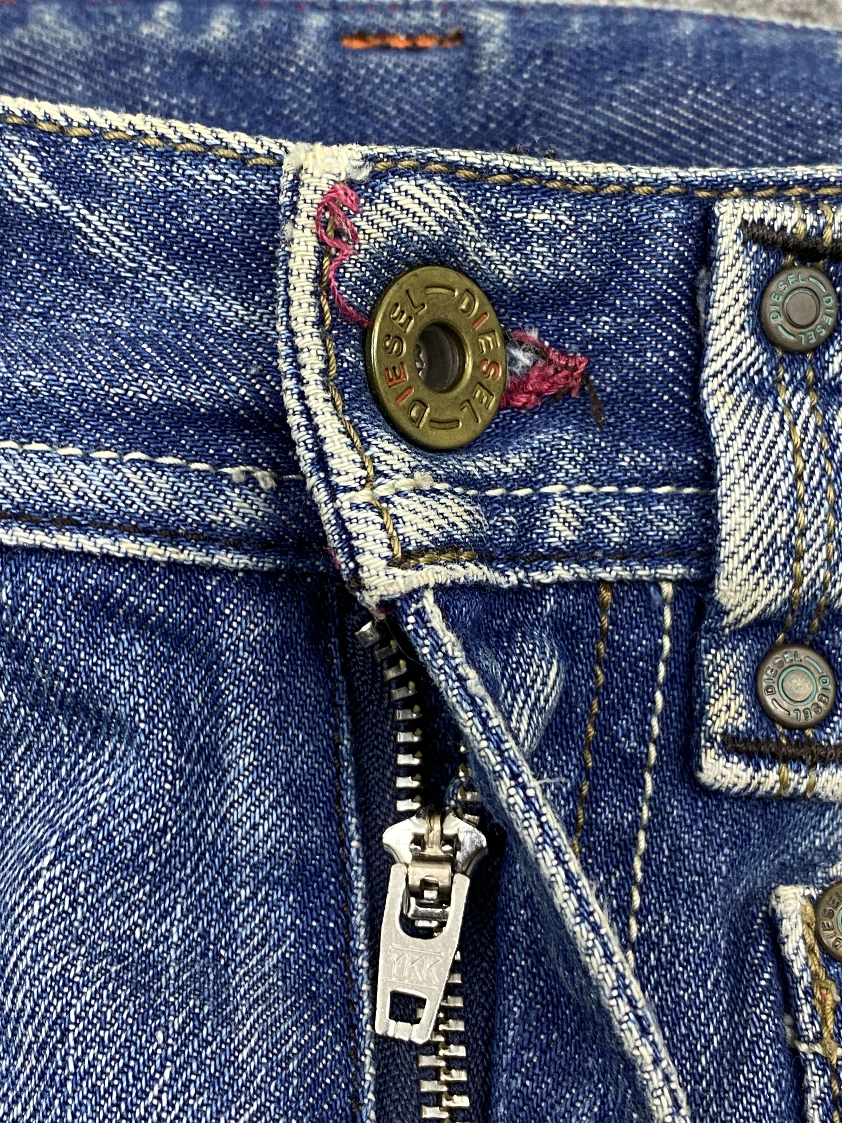 Diesel Vintage Diesel Multi Pocket Denim Blue Jeans DP2744 Size US 28 / EU 44 - 18 Thumbnail