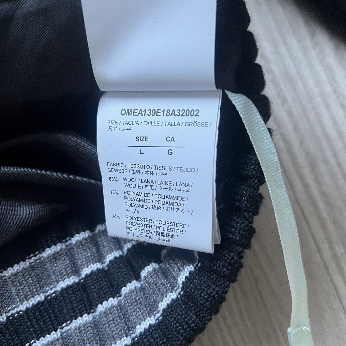 Off-White Off-White FW18 3-D Wool Varsity Jacket Size US L / EU 52-54 / 3 - 11 Thumbnail