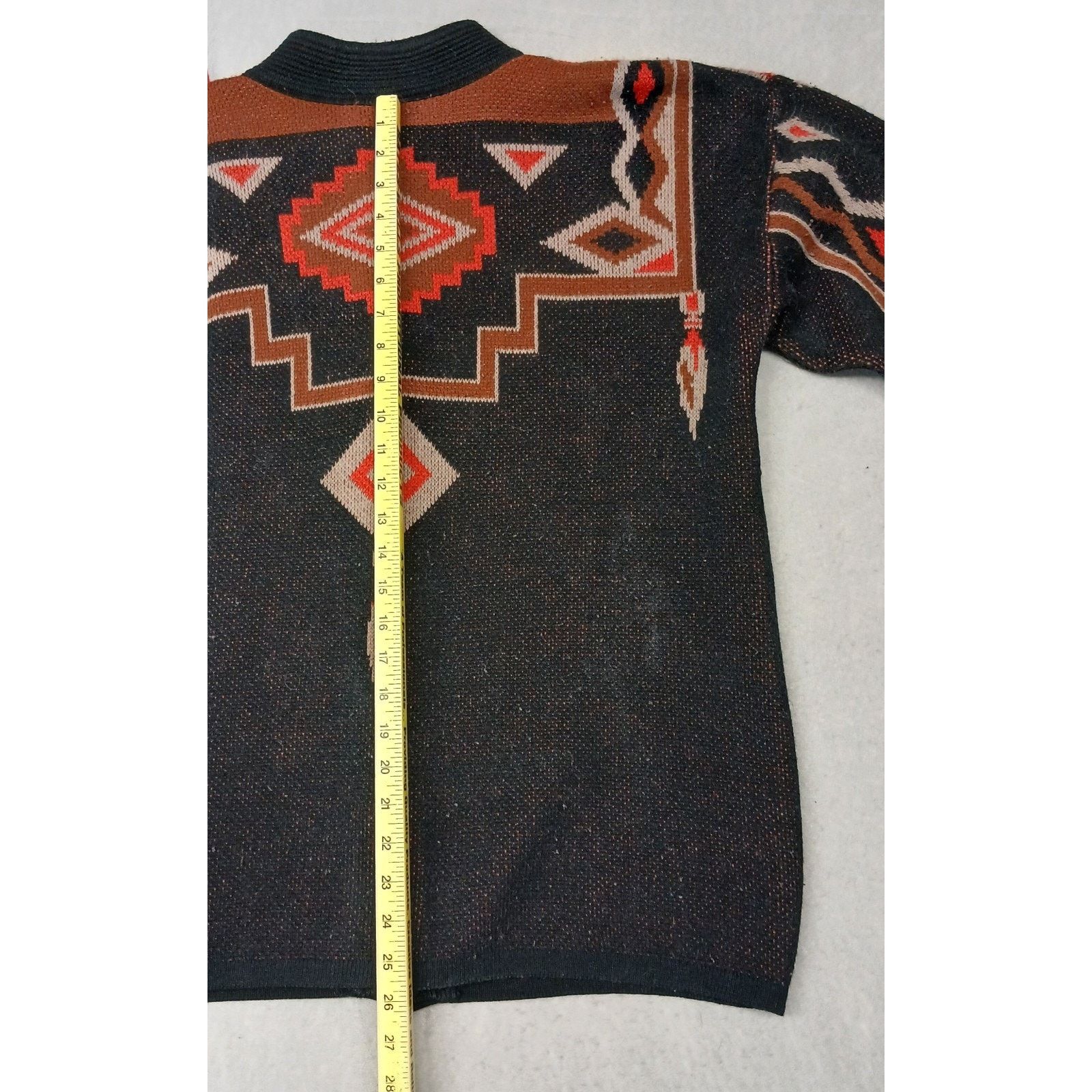 Other Southern Lady (No Size) Aztec Southwestern Button Cardigan Size L / US 10 / IT 46 - 3 Thumbnail