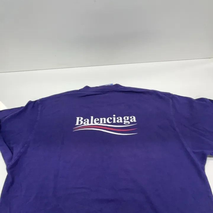 Balenciaga Balenciaga Balenciaga Logo Print Short Sleeve TShirt -2507 Size US XS / EU 42 / 0 - 7 Thumbnail