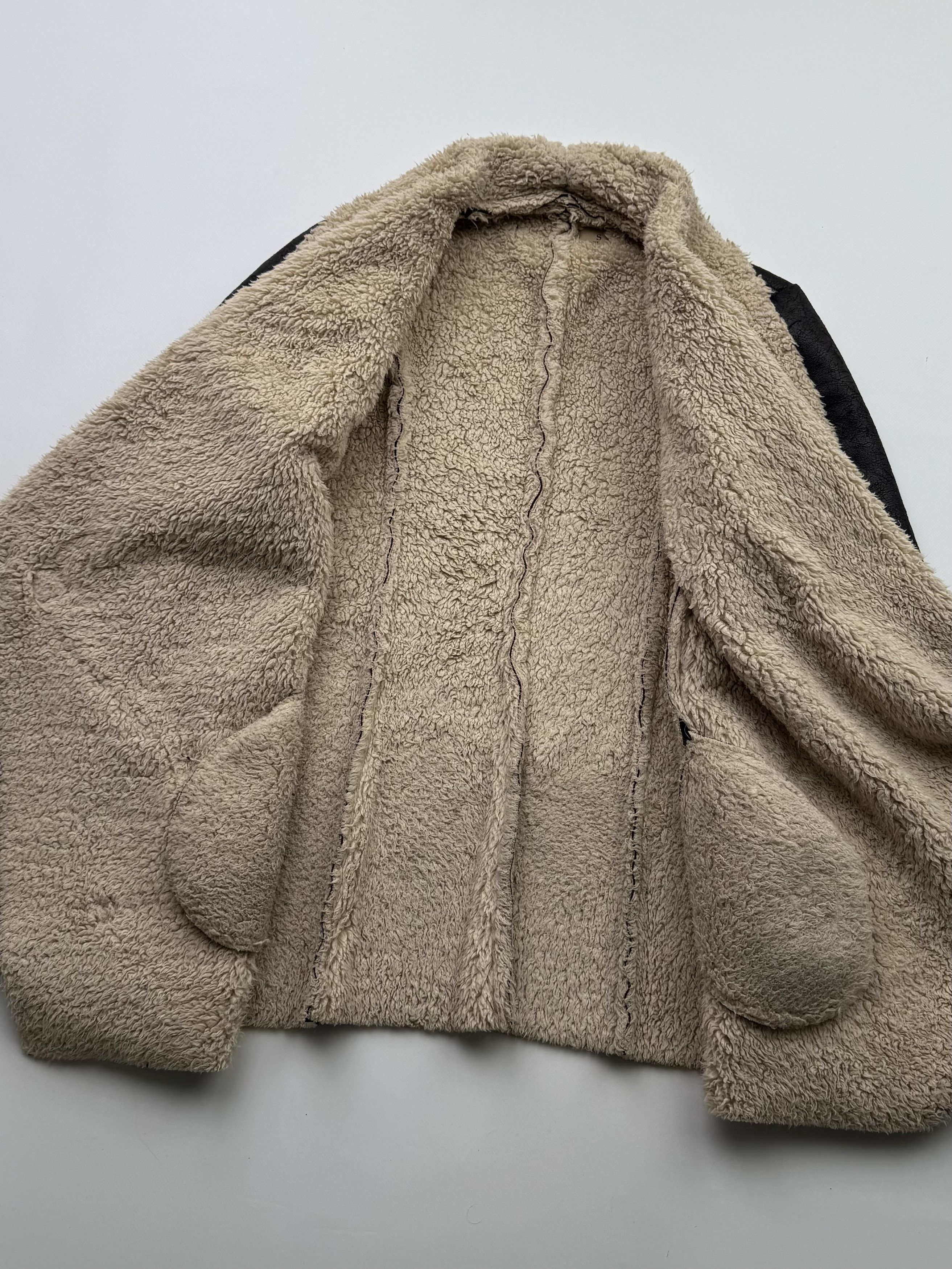 Japanese Brand Vintage Faux Sheepskin Coat B731(V275)E2 Size M / US 6-8 / IT 42-44 - 5 Thumbnail