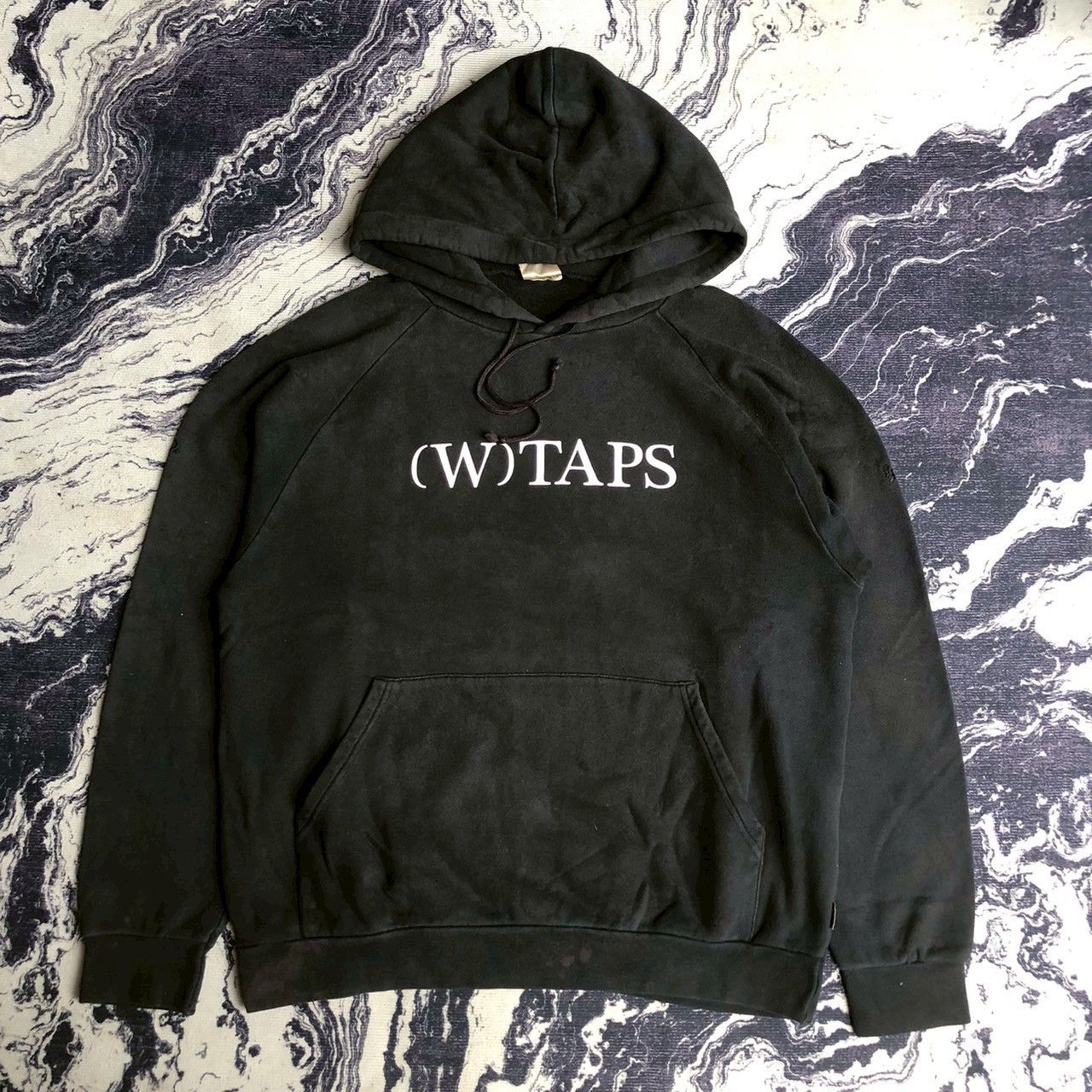 Wtaps WTAPS “Visual Uparmored” Faded Hoodie Black Size US L / EU 52-54 / 3 - 1 Thumbnail