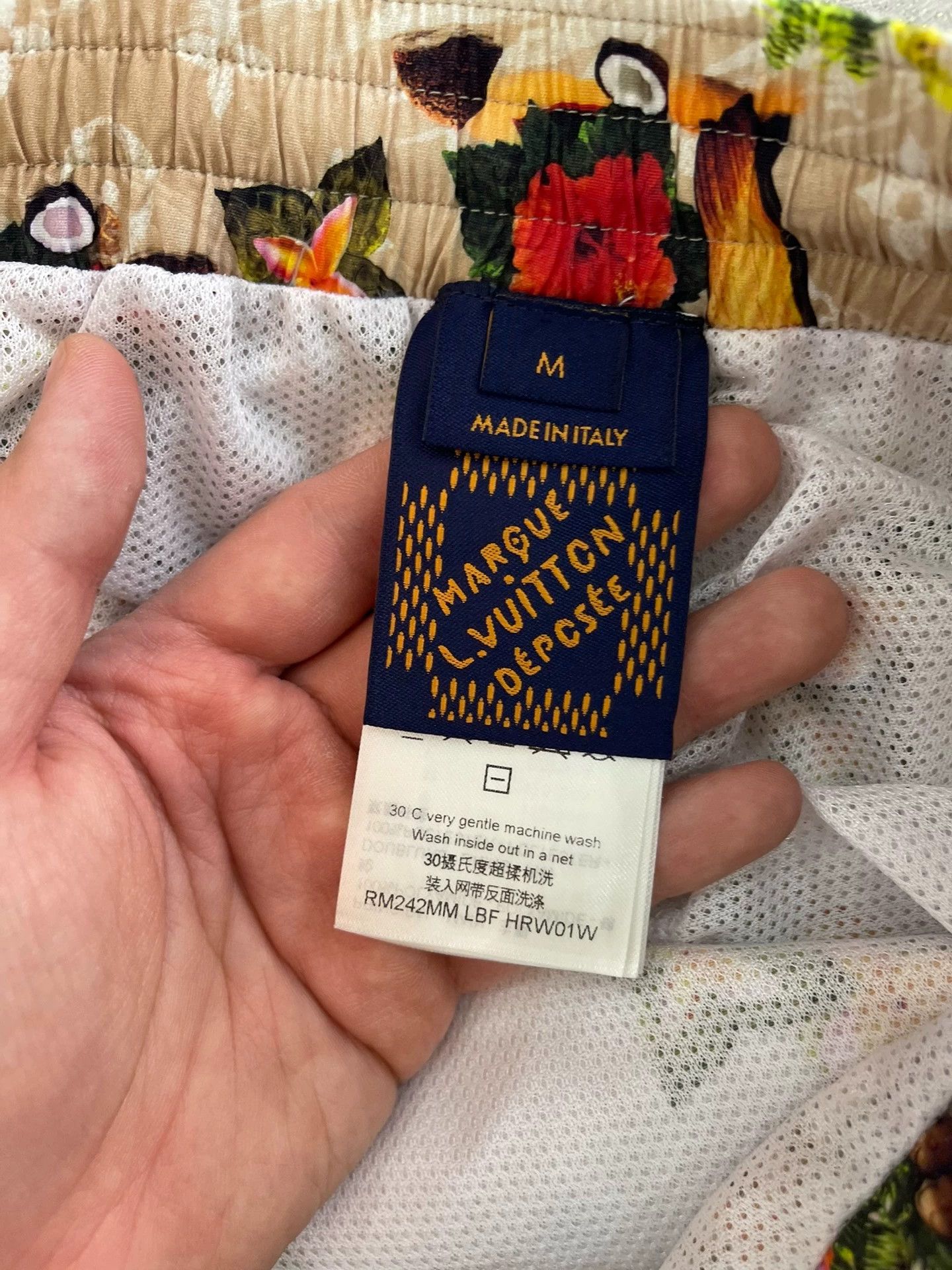 Louis Vuitton LV Full Logo Monogram Tropical M Summer Short Size US 32 / EU 48 - 5 Thumbnail