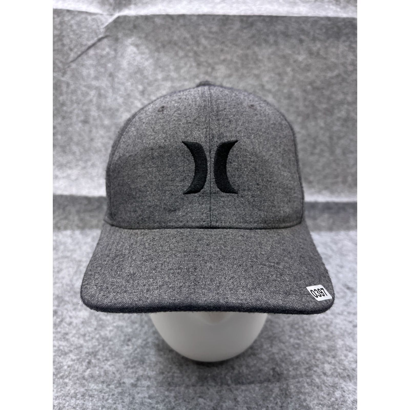 Hurley Hurley Hat Cap Fitted Adult XL Gray Polyester Blend Sp eed Flexfit Skate Mens Baseball Cap Beach Outdoor Casual Size ONE SIZE - 2 Thumbnail