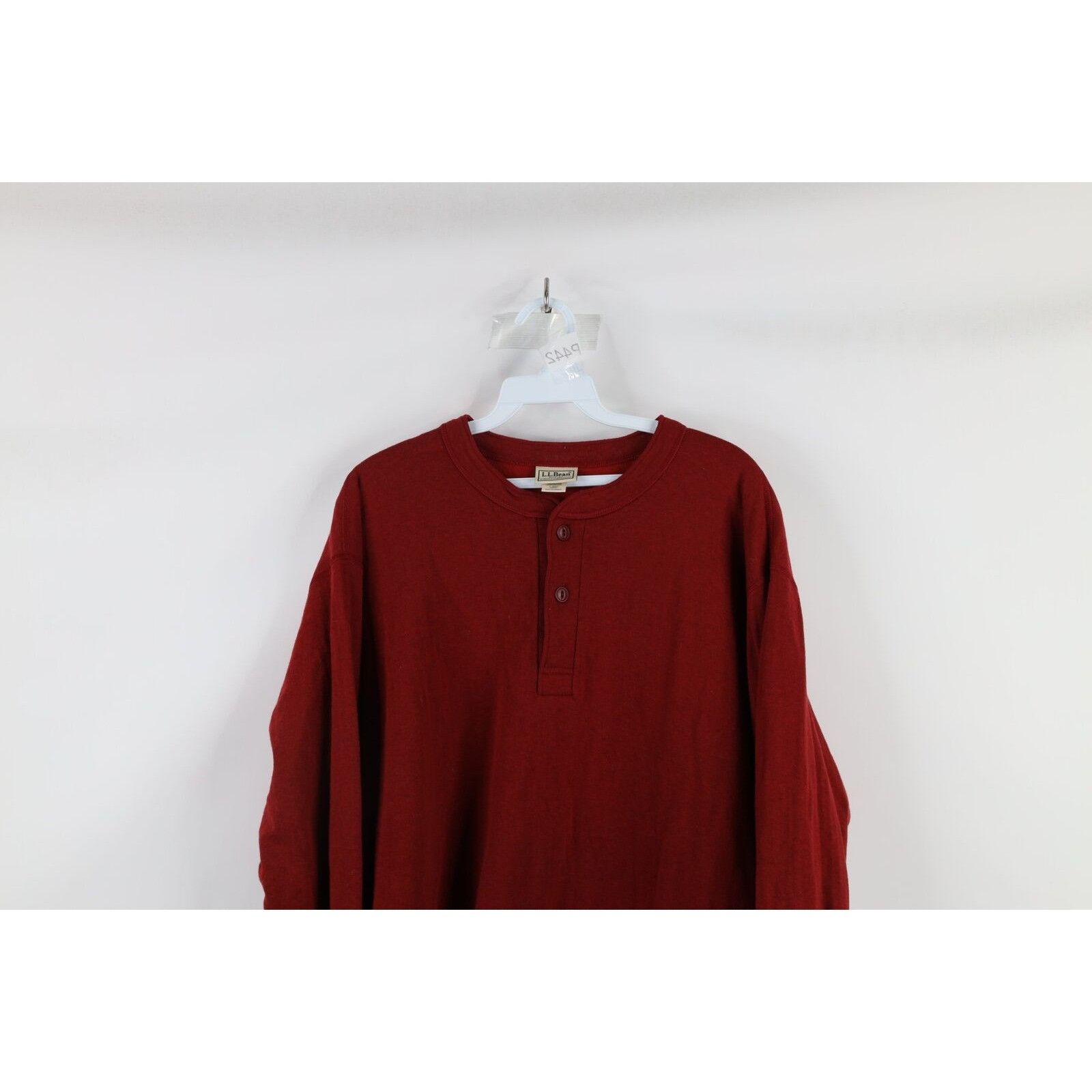 L.L. Bean × Vintage Vintage LL Bean Rivers Driver Long Sleeve Henley T-Shirt Size US L / EU 52-54 / 3 - 2 Thumbnail