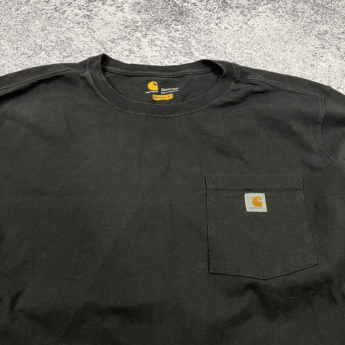 Carhartt × Carhartt Wip Carhartt long sleeve pocket bagyfit box logo black Size US XXL / EU 58 / 5 - 3 Thumbnail