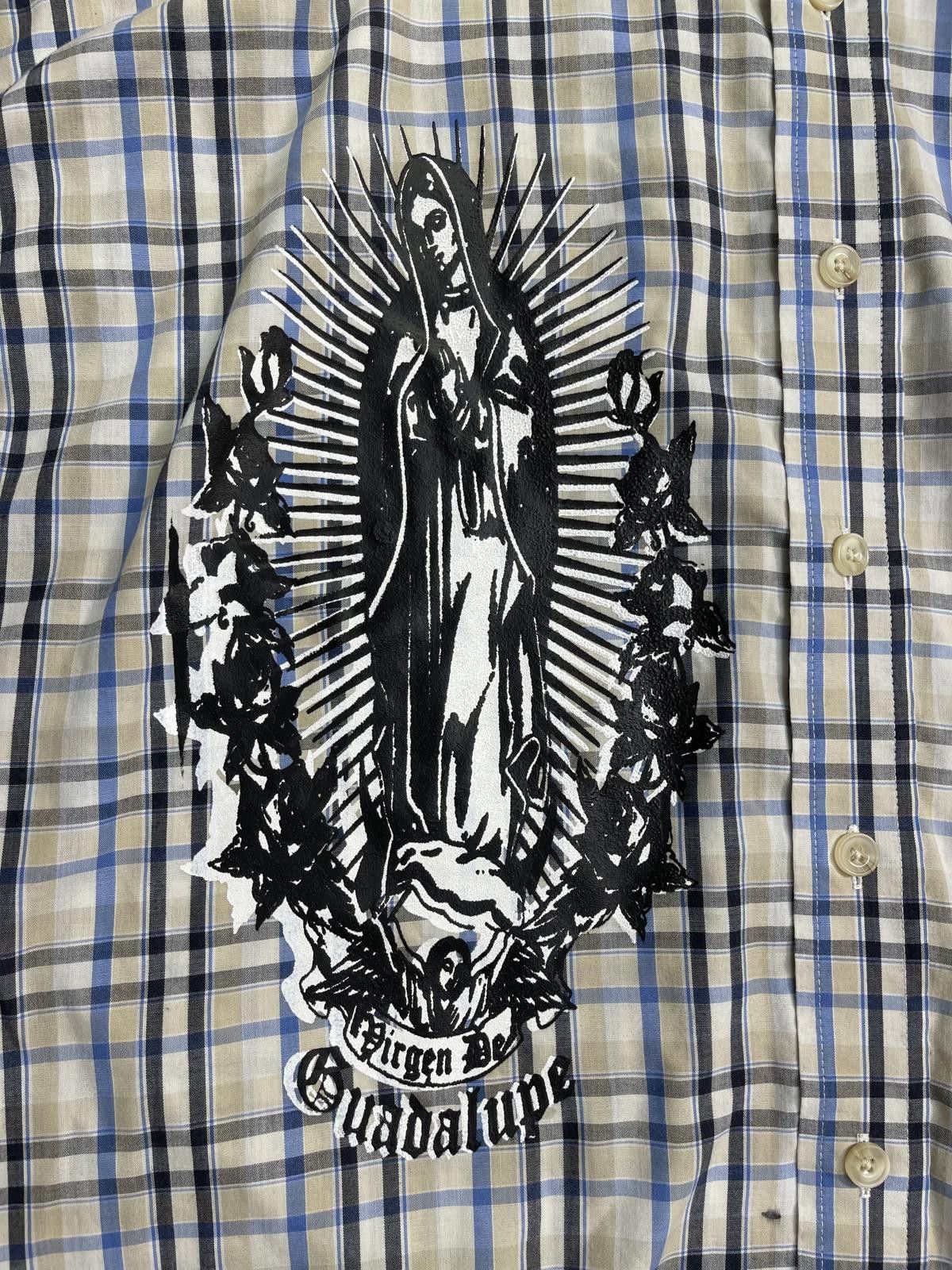 Affliction VAN HUESEN VIRGIN MARRY STYLE FLANNEL Size 44R - 2 Thumbnail