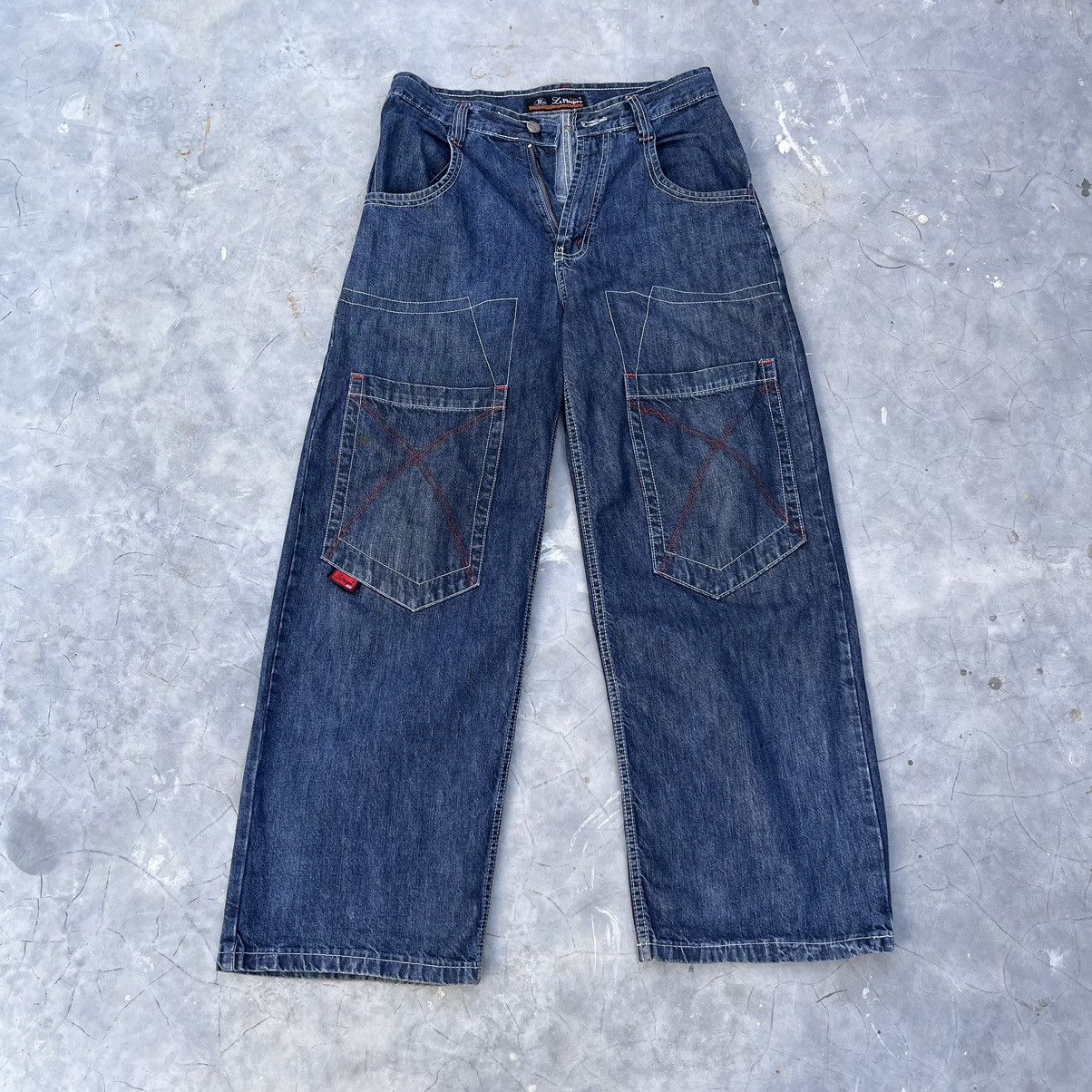 Other Y2K Baggy Jeans Big Pockets Size US 32 / EU 48 - 2 Thumbnail