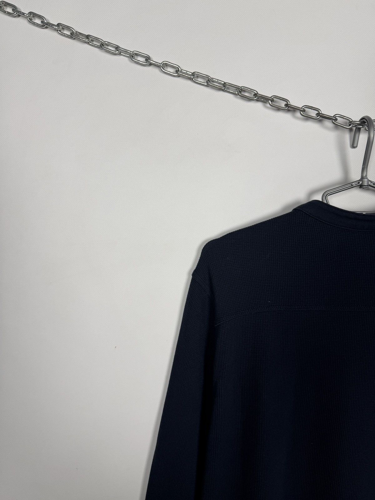 Allsaints Allsaints Hayes Long Sleeve Henley Shirt Pullover Size M Size US M / EU 48-50 / 2 - 13 Thumbnail