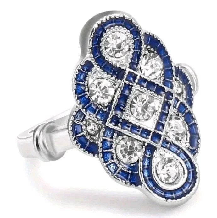 Other 1pc Luxury Women's Cubic Zirconia Ornate Ring Size 7 Size ONE SIZE - 5 Thumbnail
