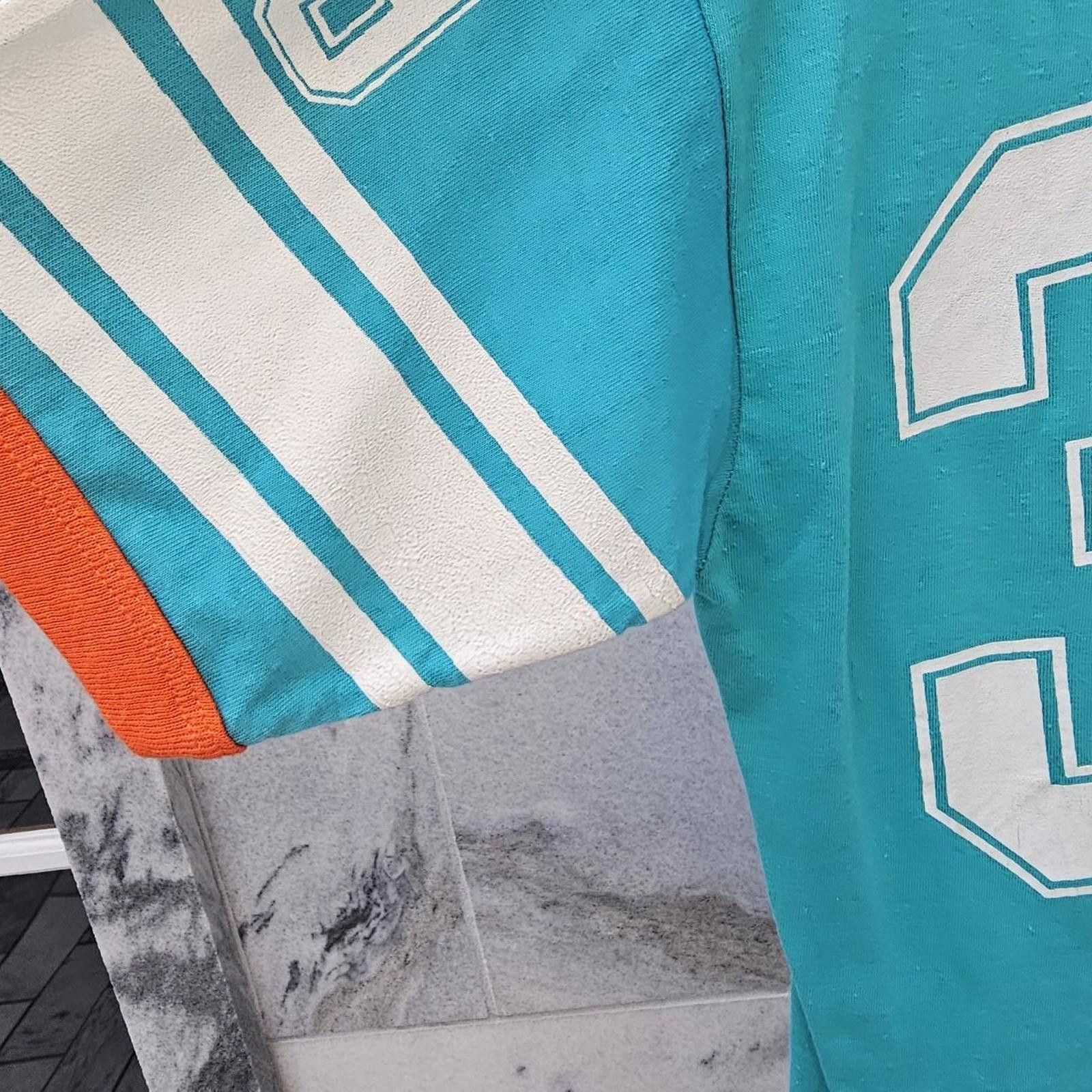 Other Men's Larry Csonka Miami Dolphins Vintage #39 Ringer Tee Size US M / EU 48-50 / 2 - 5 Thumbnail
