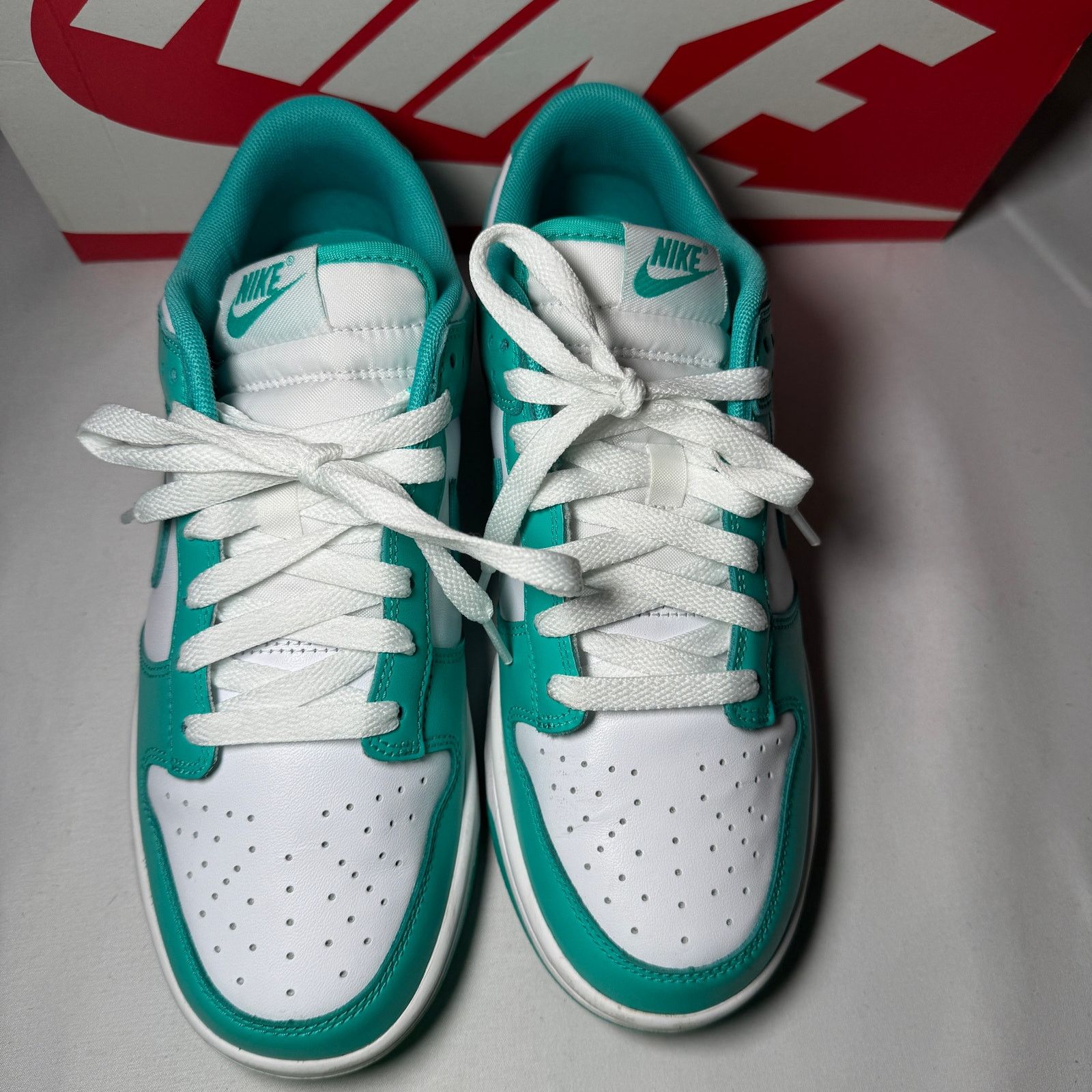 Nike Size 7 - Nike Nike Dunk Low Clear Jade Men's Shoes Size US 7 / EU 40 - 4 Thumbnail