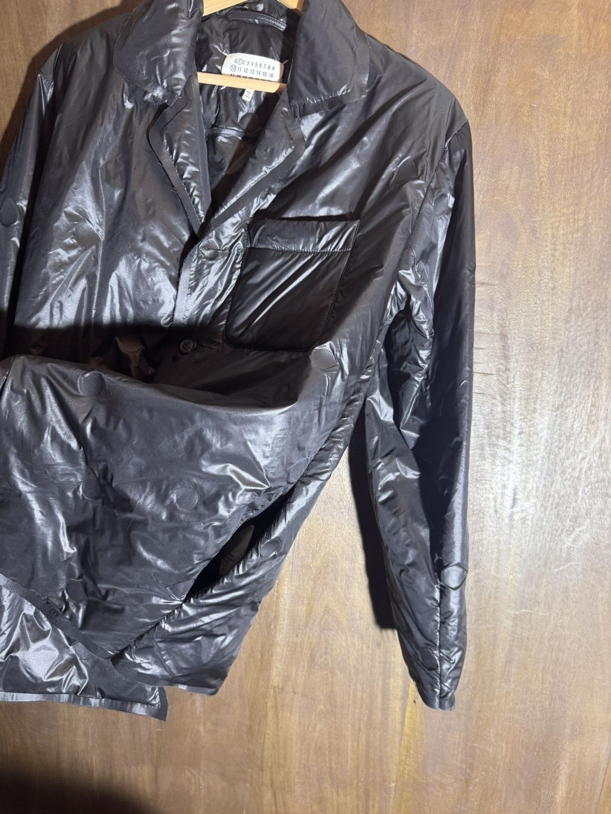Maison Margiela margiela down puffer black blazer 36 it wo oversized Size XS / US 0-2 / IT 36-38 - 12 Thumbnail