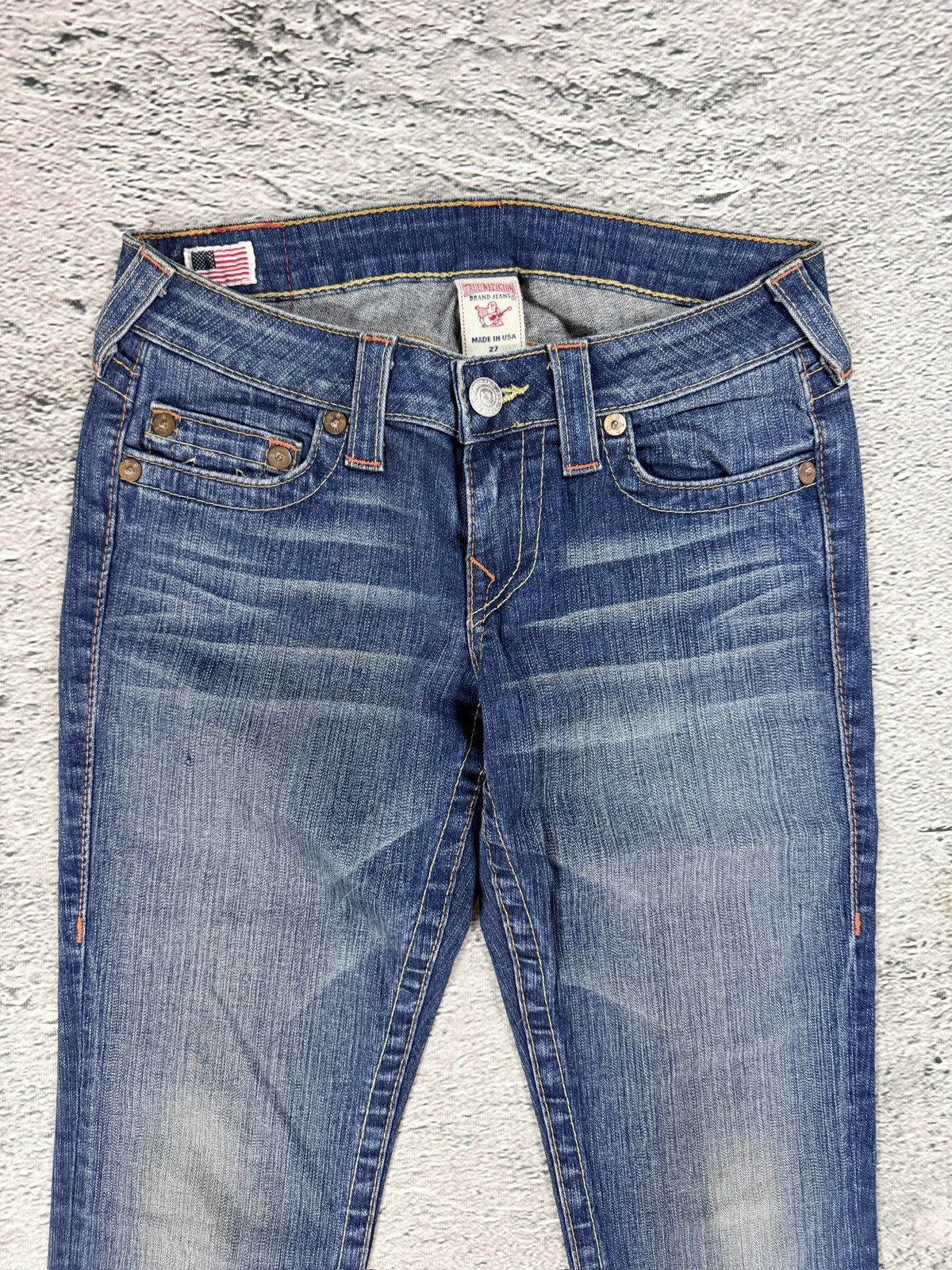 True Religion True Religion vintage skinny jeans slim Stella Size 27" / US 4 / IT 40 - 7 Thumbnail