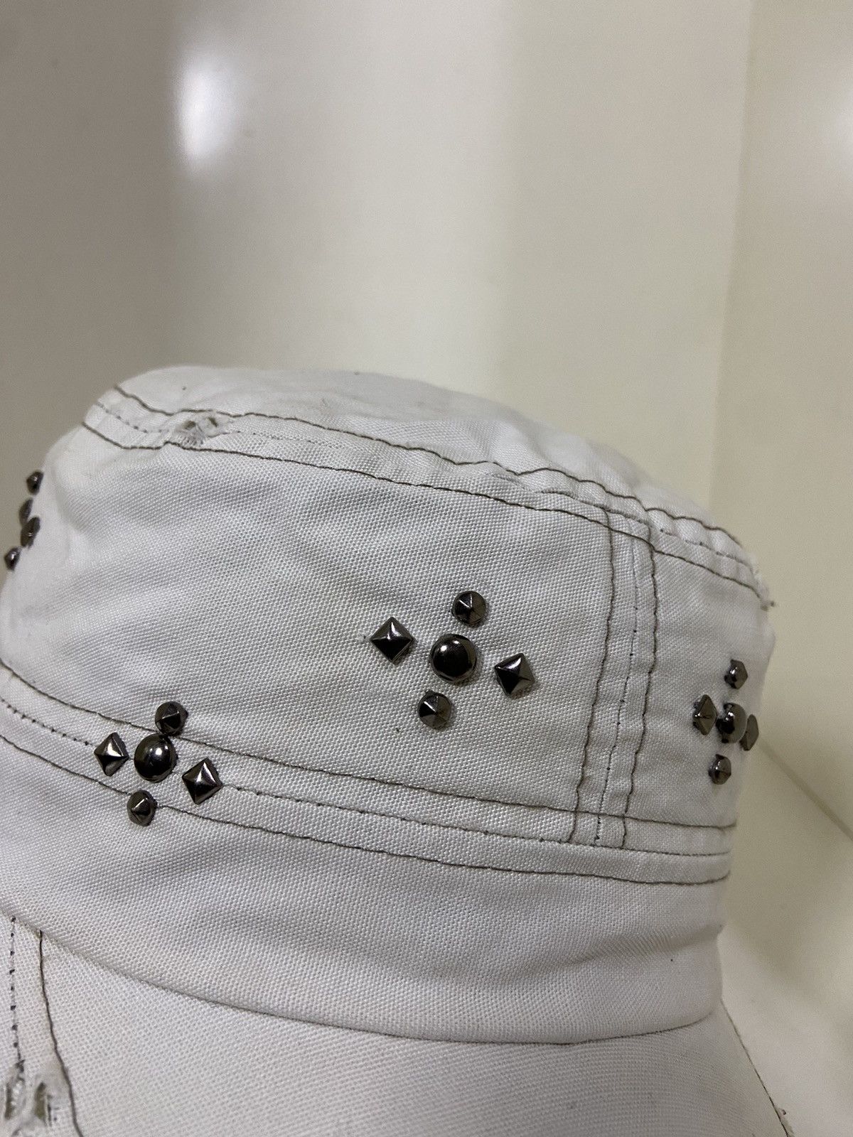 Japanese Brand Vintage Y2K chunglim denim patrol hat Size ONE SIZE - 6 Thumbnail