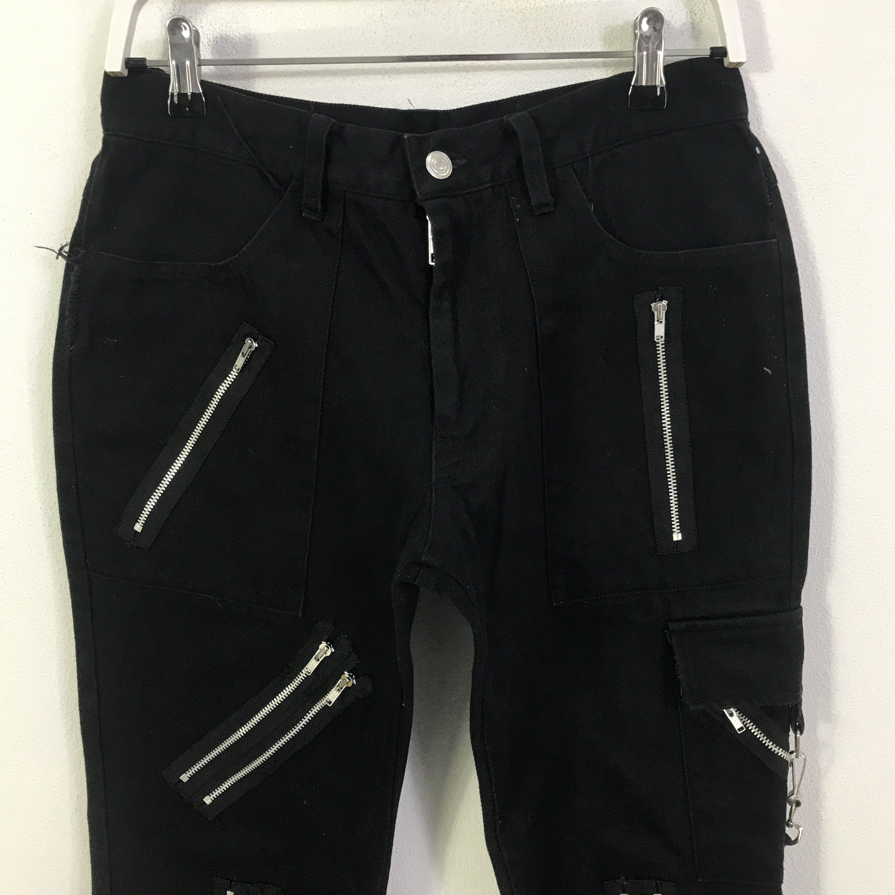 Japanese Brand for your unholy life 666 Skinny design punk panstK130B15 Size US 32 / EU 48 - 2 Thumbnail