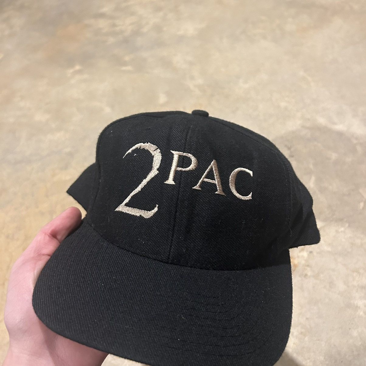 Death Row Records × Vintage Rare Vintage 1990s Tupac 2Pac Death Row Records Promo Hat Size ONE SIZE - 3 Thumbnail